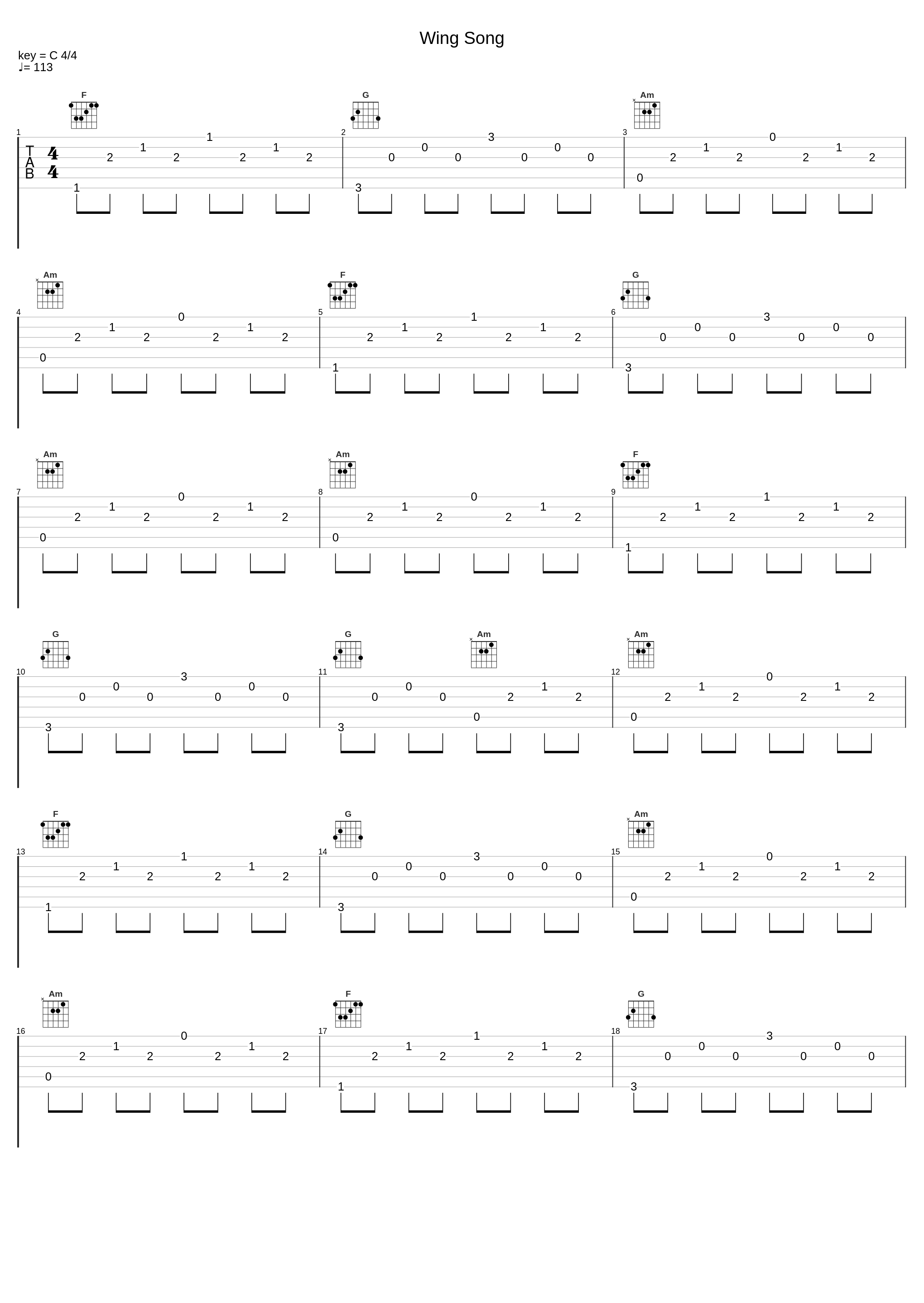 Wing Song_T-SQUARE,安藤正容_1