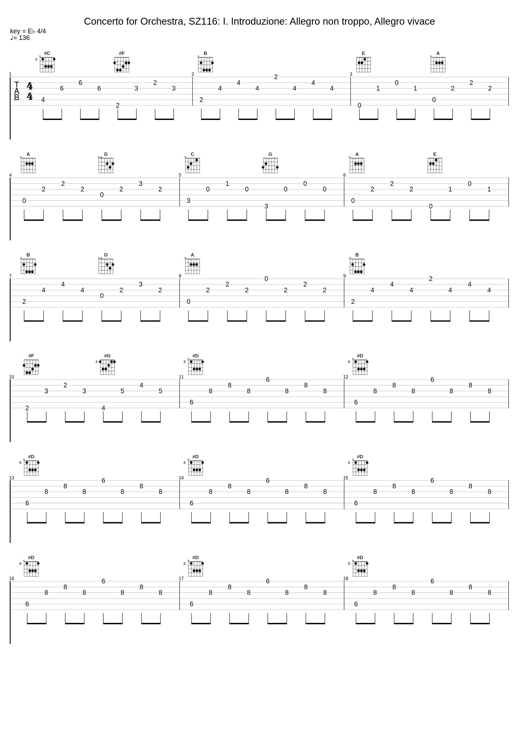 Concerto for Orchestra, SZ116: I. Introduzione: Allegro non troppo, Allegro vivace_Béla Bartók,Pittsburgh Symphony Orchestra,Fritz Reiner_1