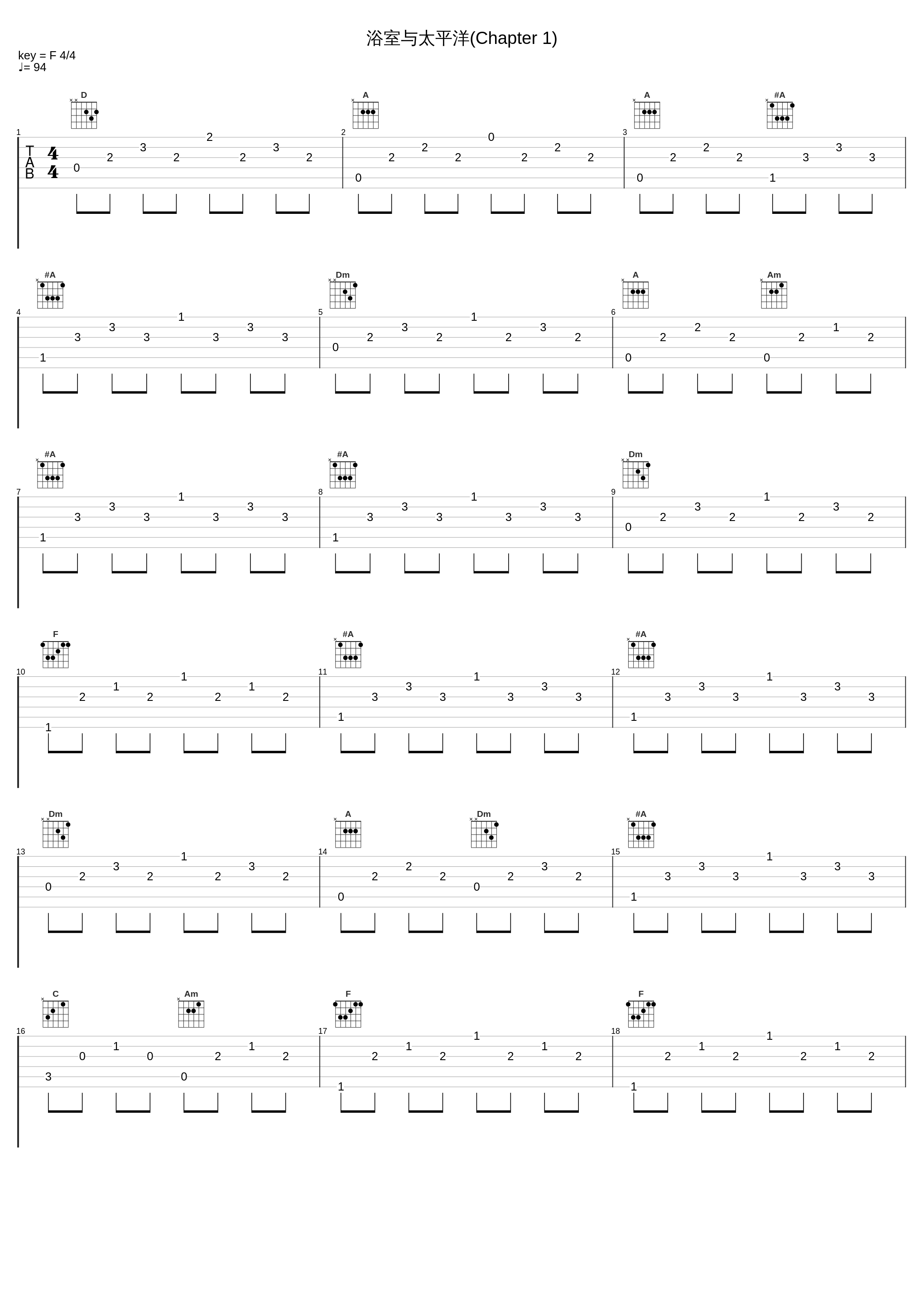 浴室与太平洋(Chapter 1)_尹毓恪_1