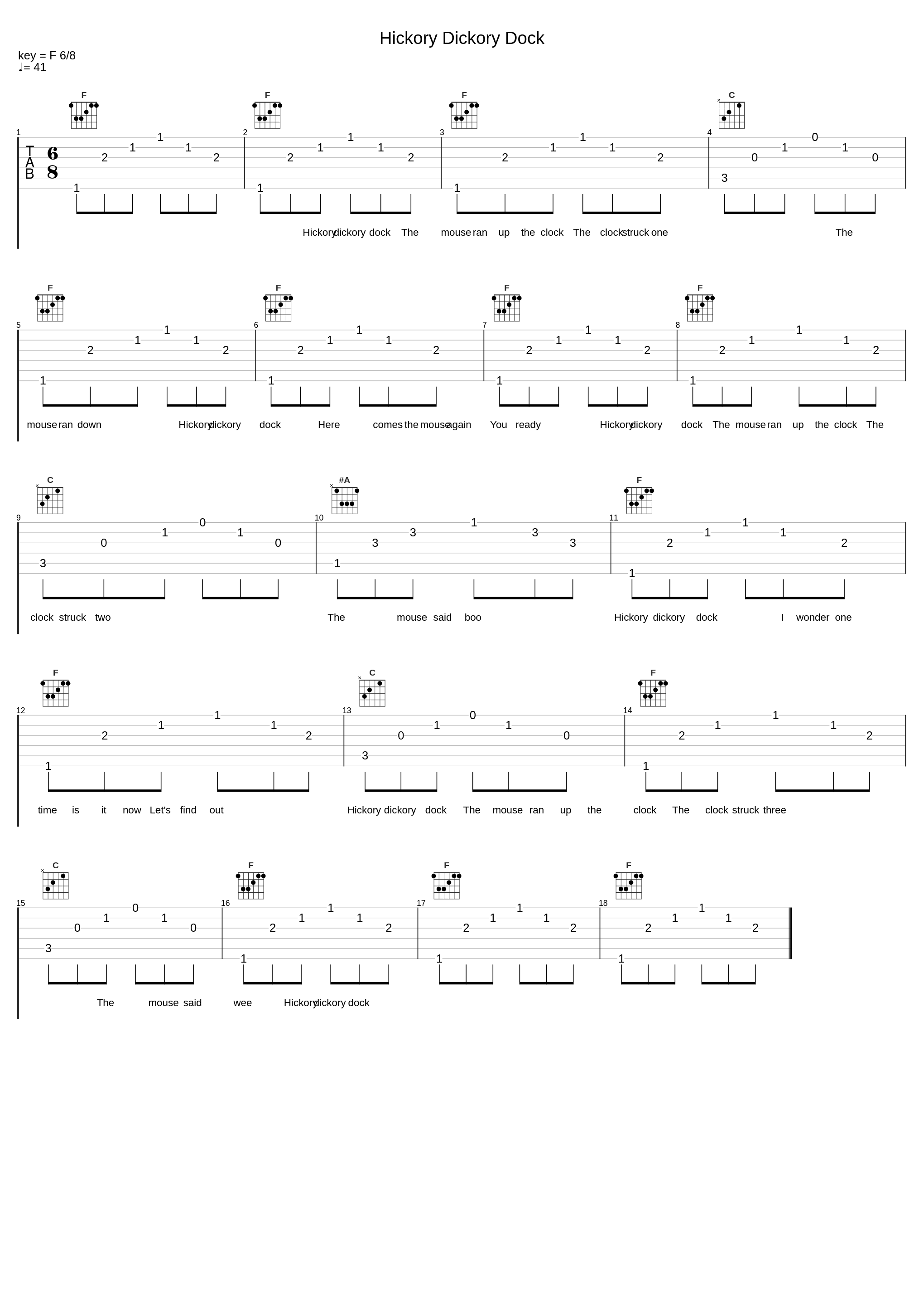 Hickory Dickory Dock_Play School_1