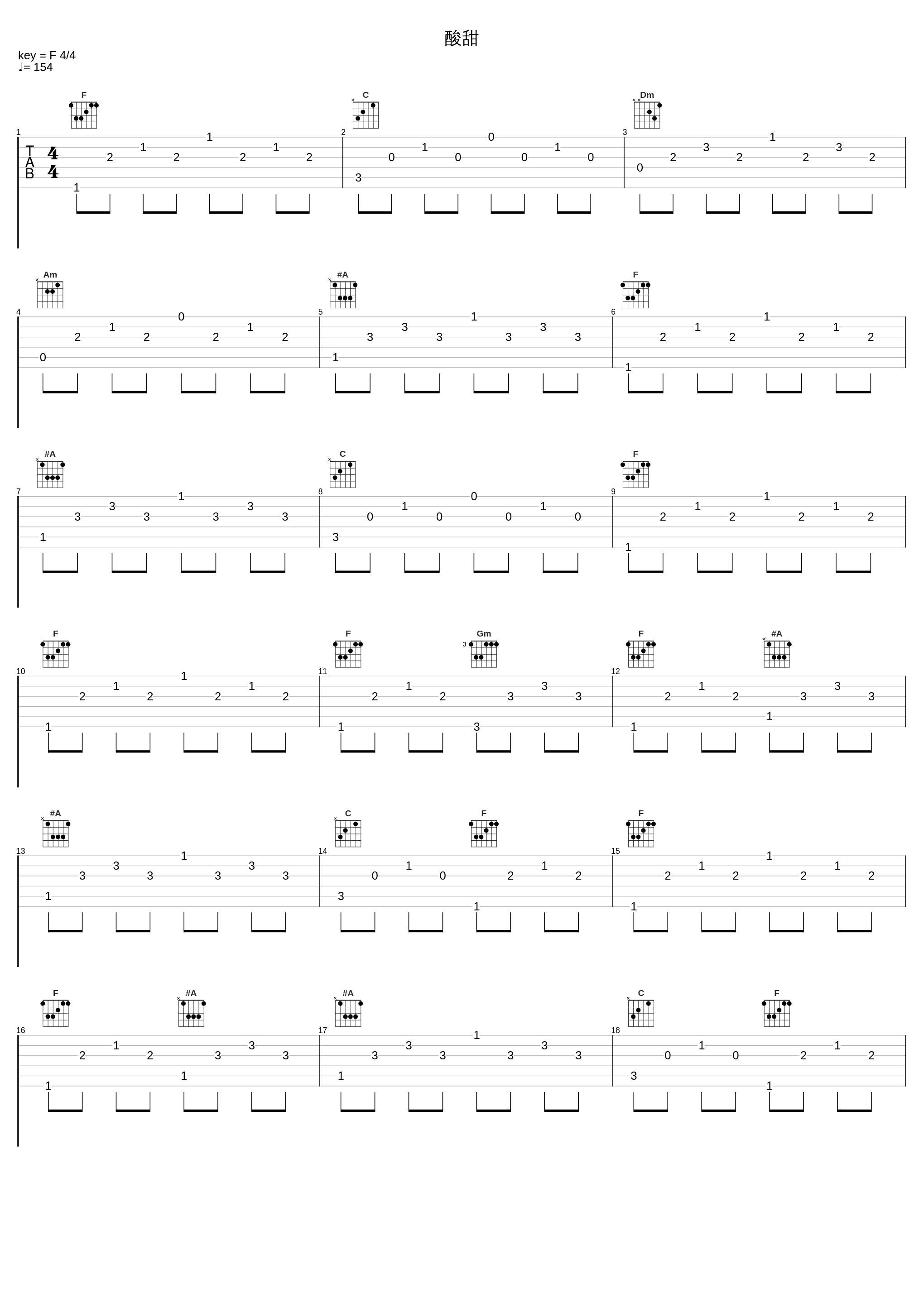 酸甜_S.H.E,飞轮海_1