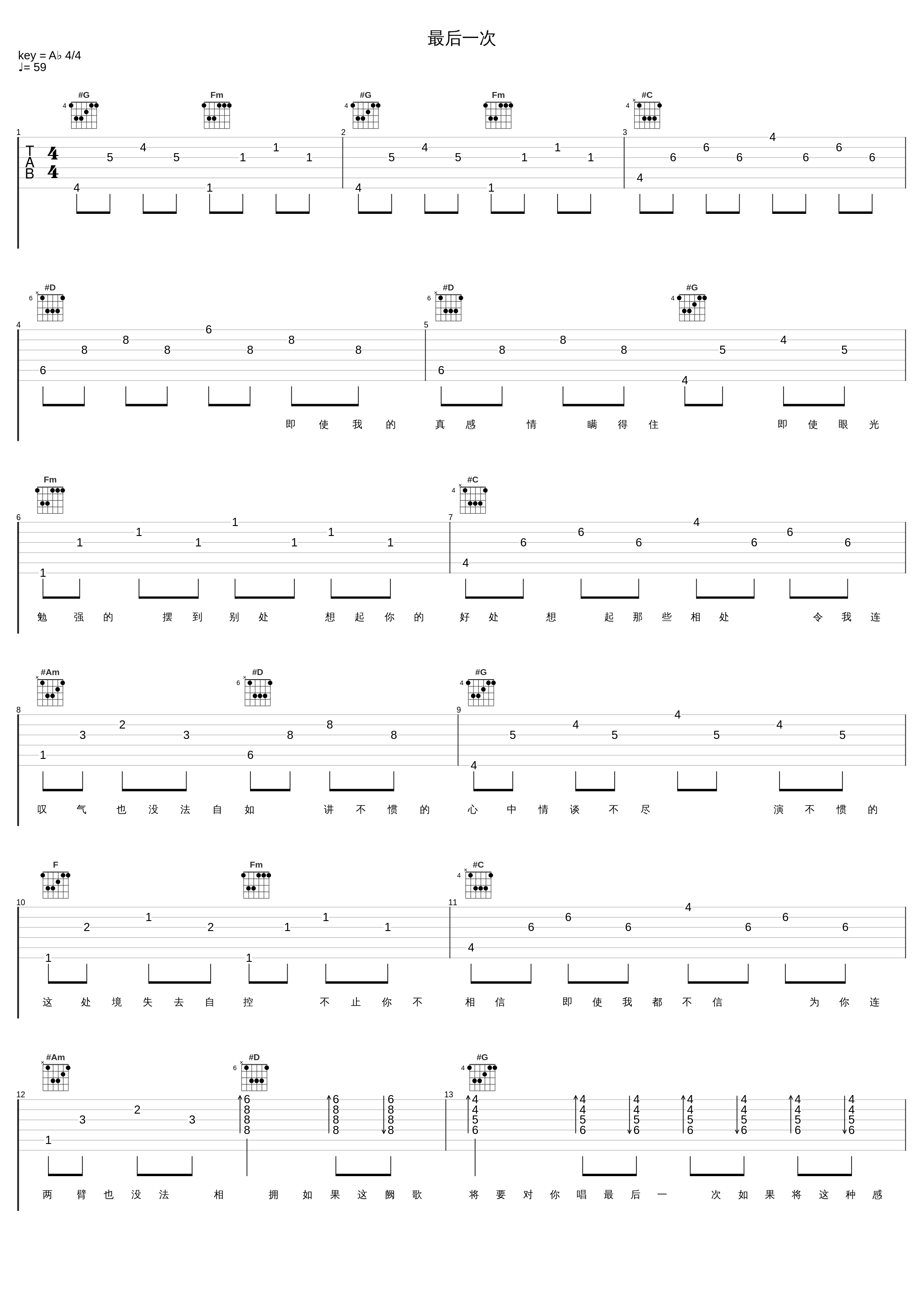 最后一次_郑秀文_1