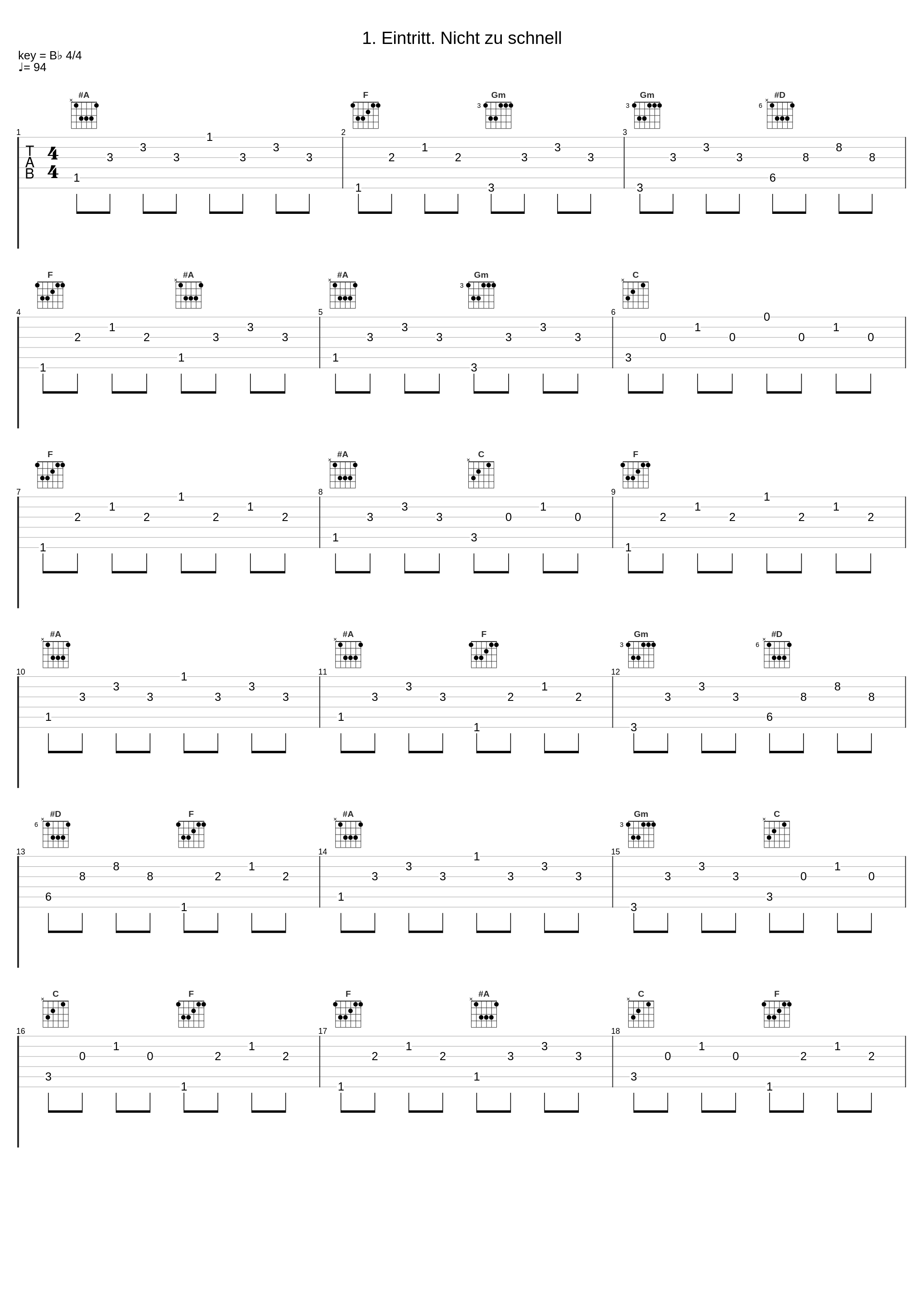 1. Eintritt. Nicht zu schnell_Pavel Jegorov,Robert Schumann_1