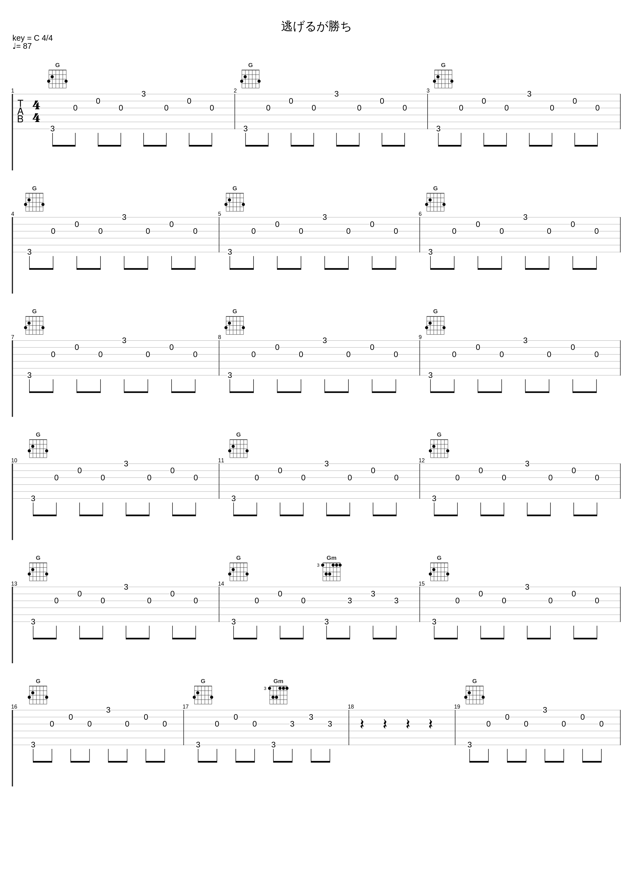 逃げるが勝ち_久石让_1