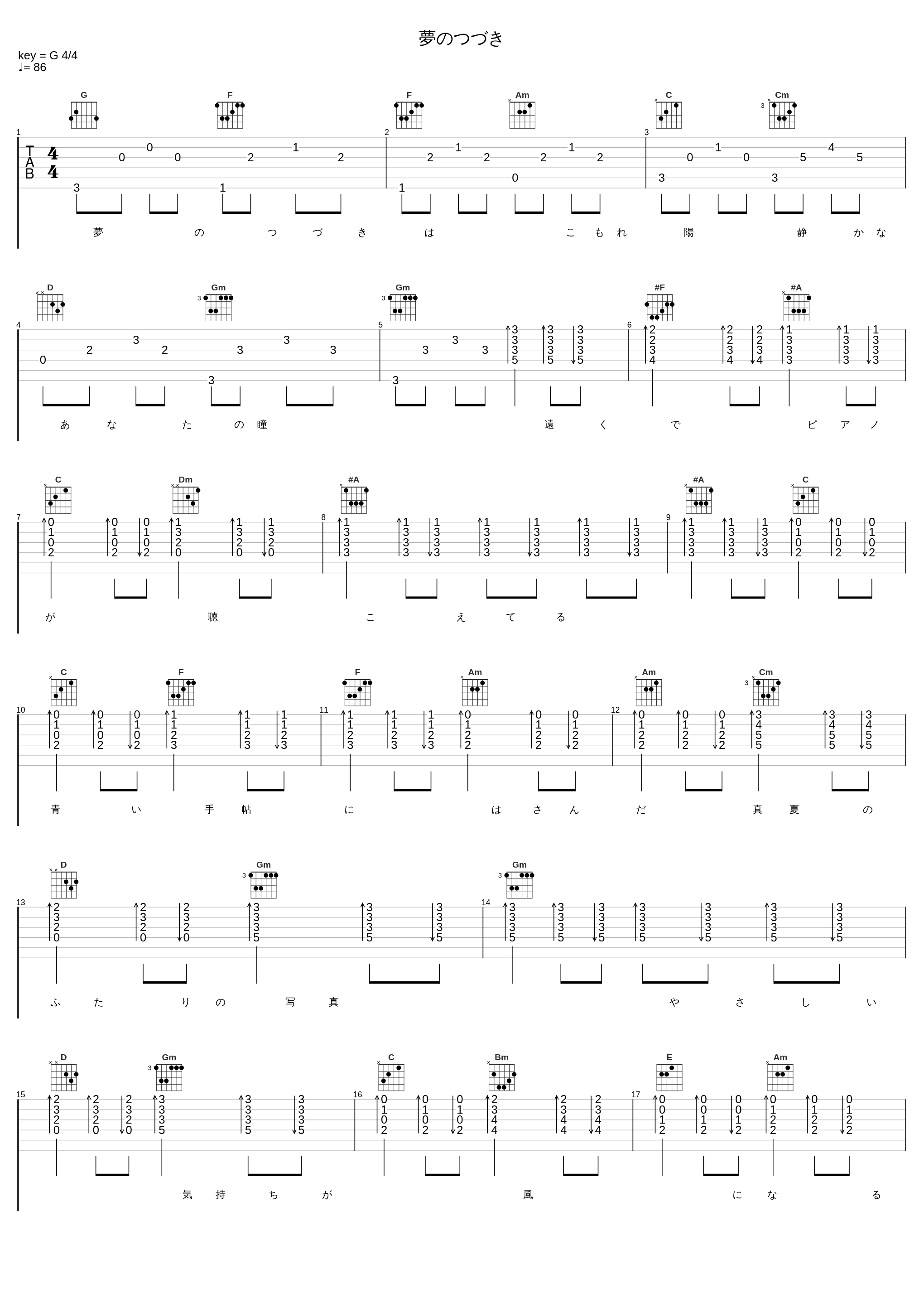 夢のつづき_安全地帯_1