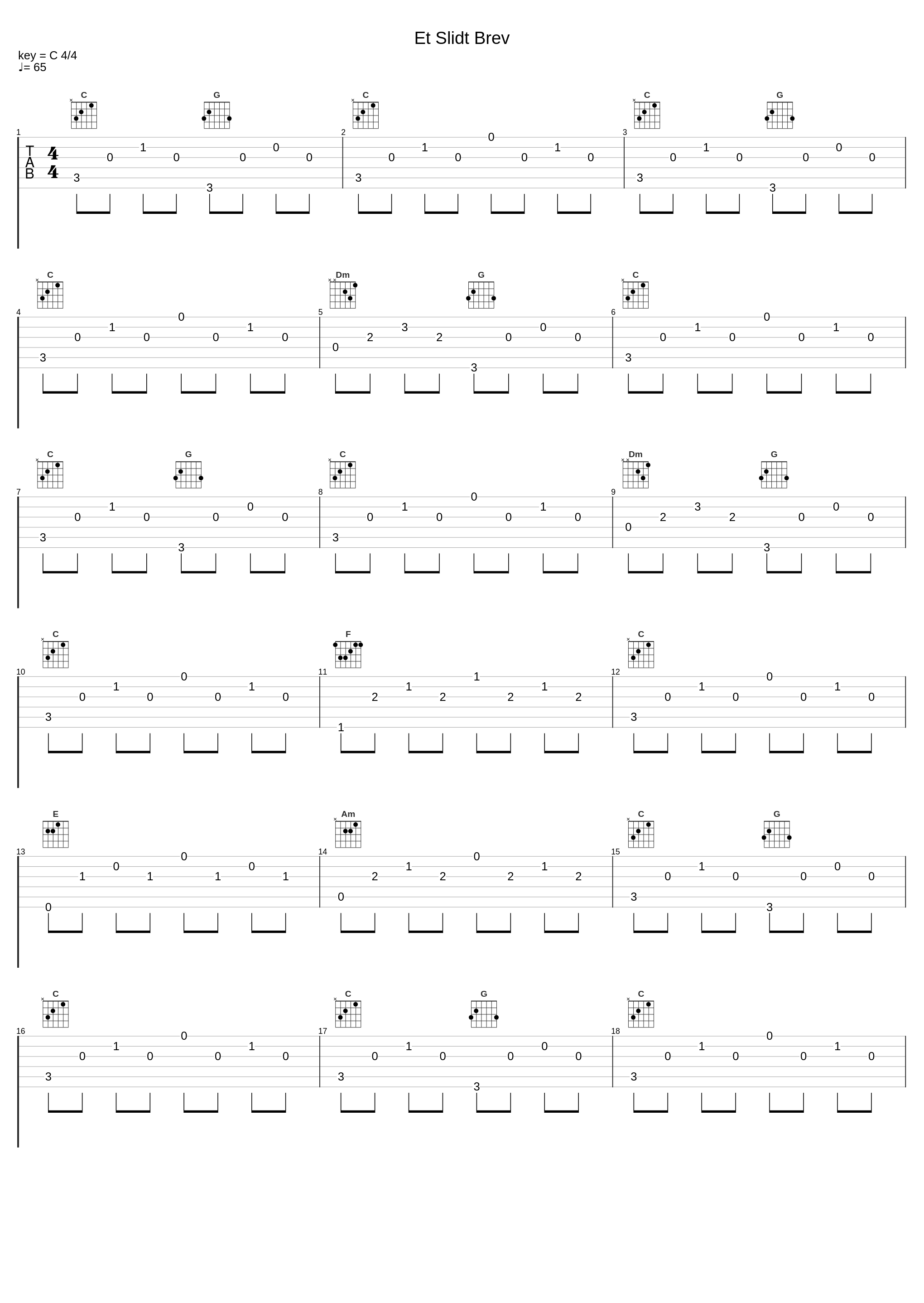 Et Slidt Brev_Niels Hausgaard_1