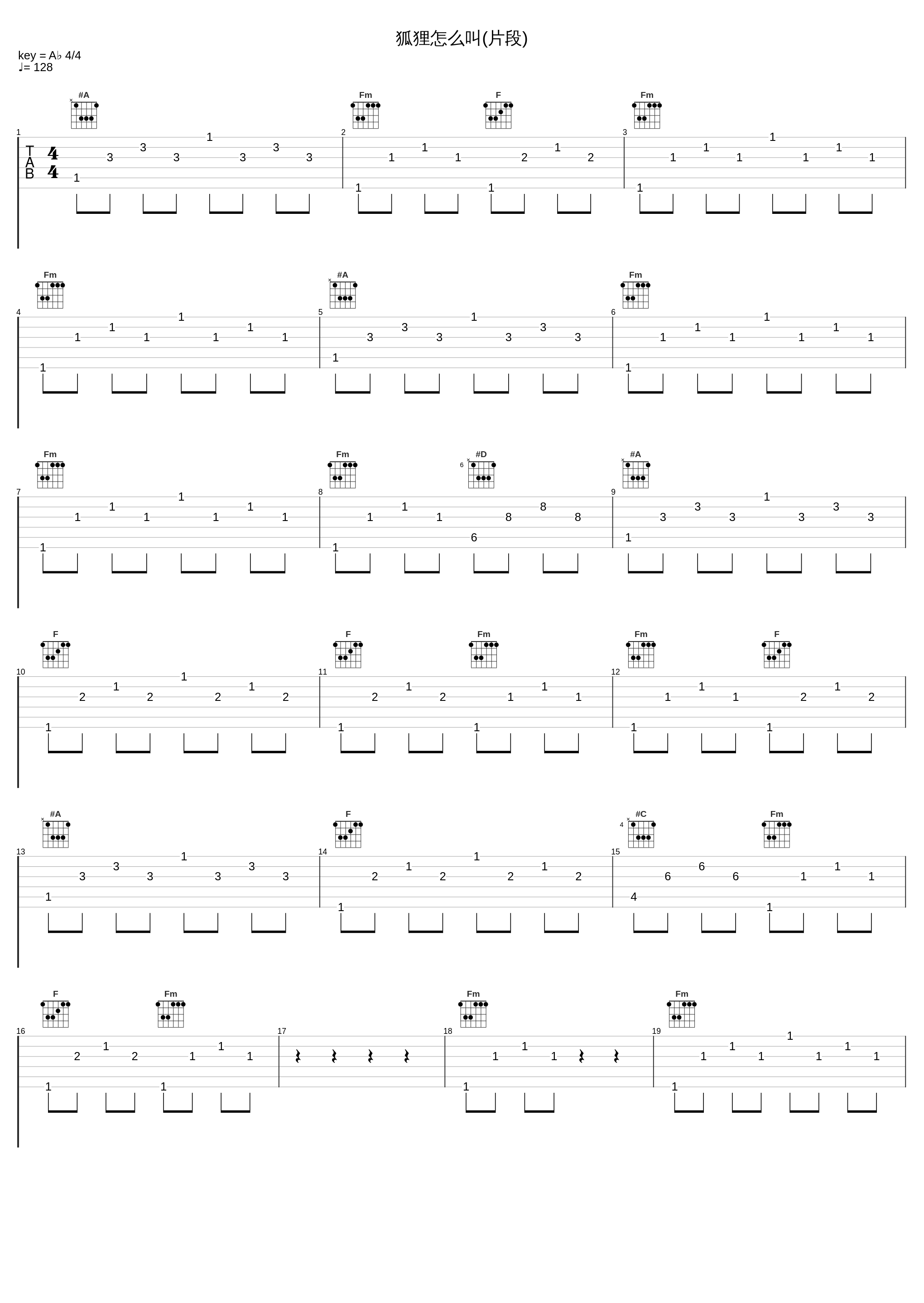 狐狸怎么叫(片段)_黄龄,李斯丹妮,张含韵_1