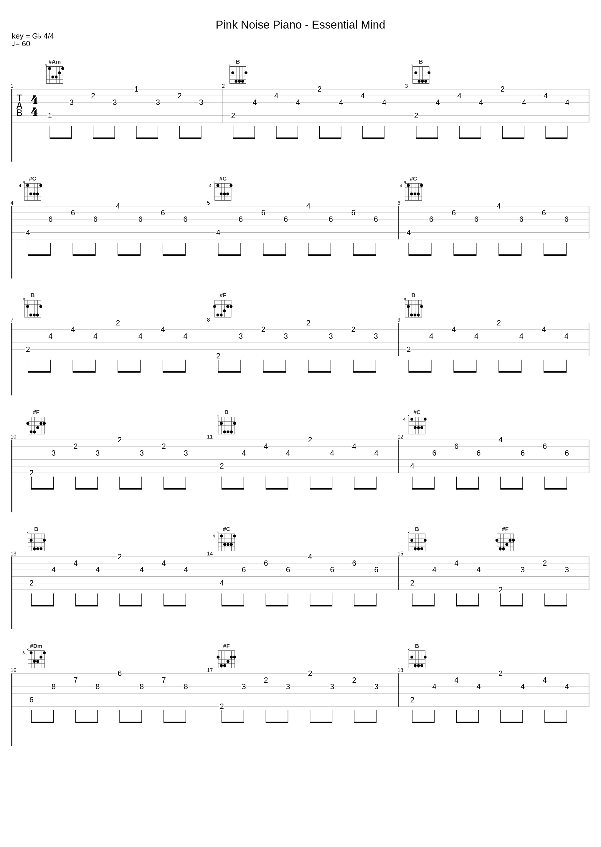 Pink Noise Piano - Essential Mind_Sleep Music,Deep Sleep Pink Noises,Pink Noise_1