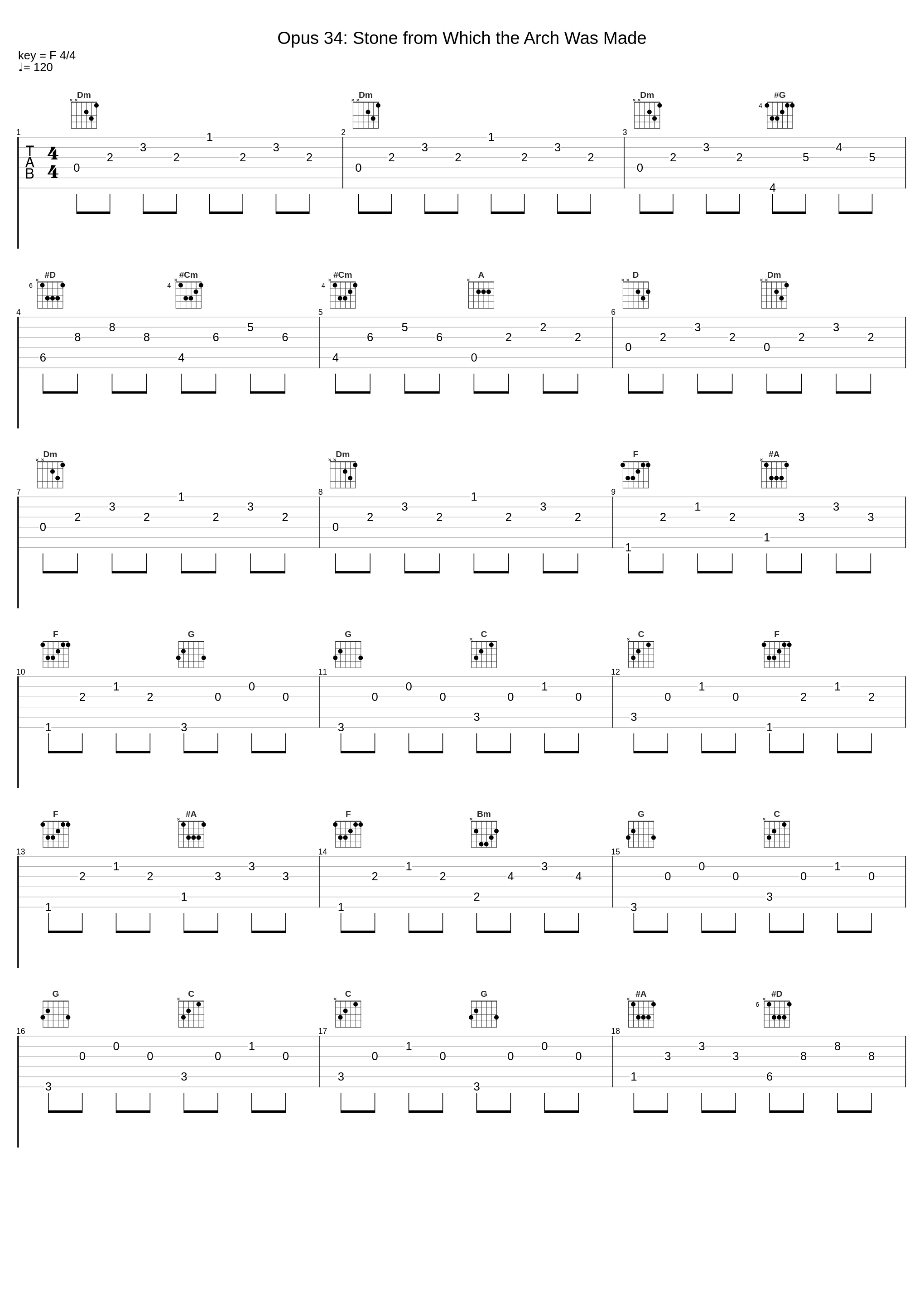 Opus 34: Stone from Which the Arch Was Made_Mark O'Connor_1