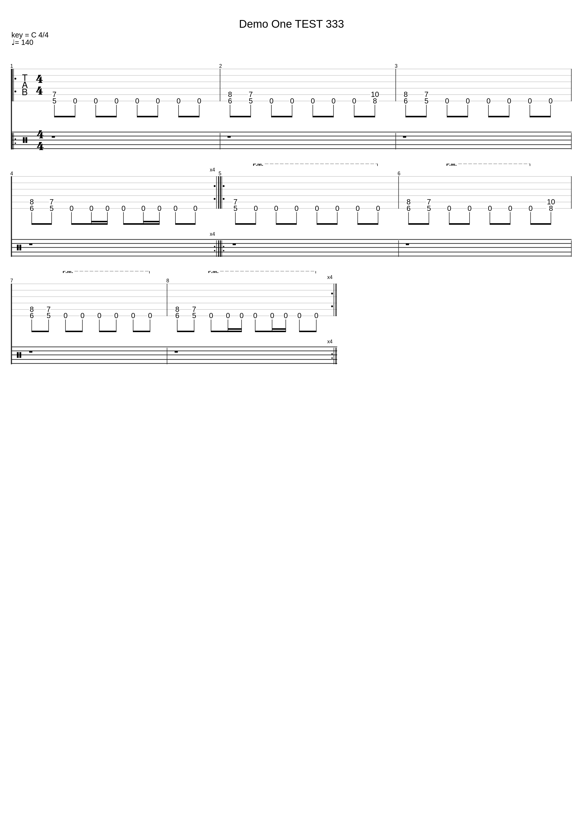 Demo One TEST 333_Element Of One_1