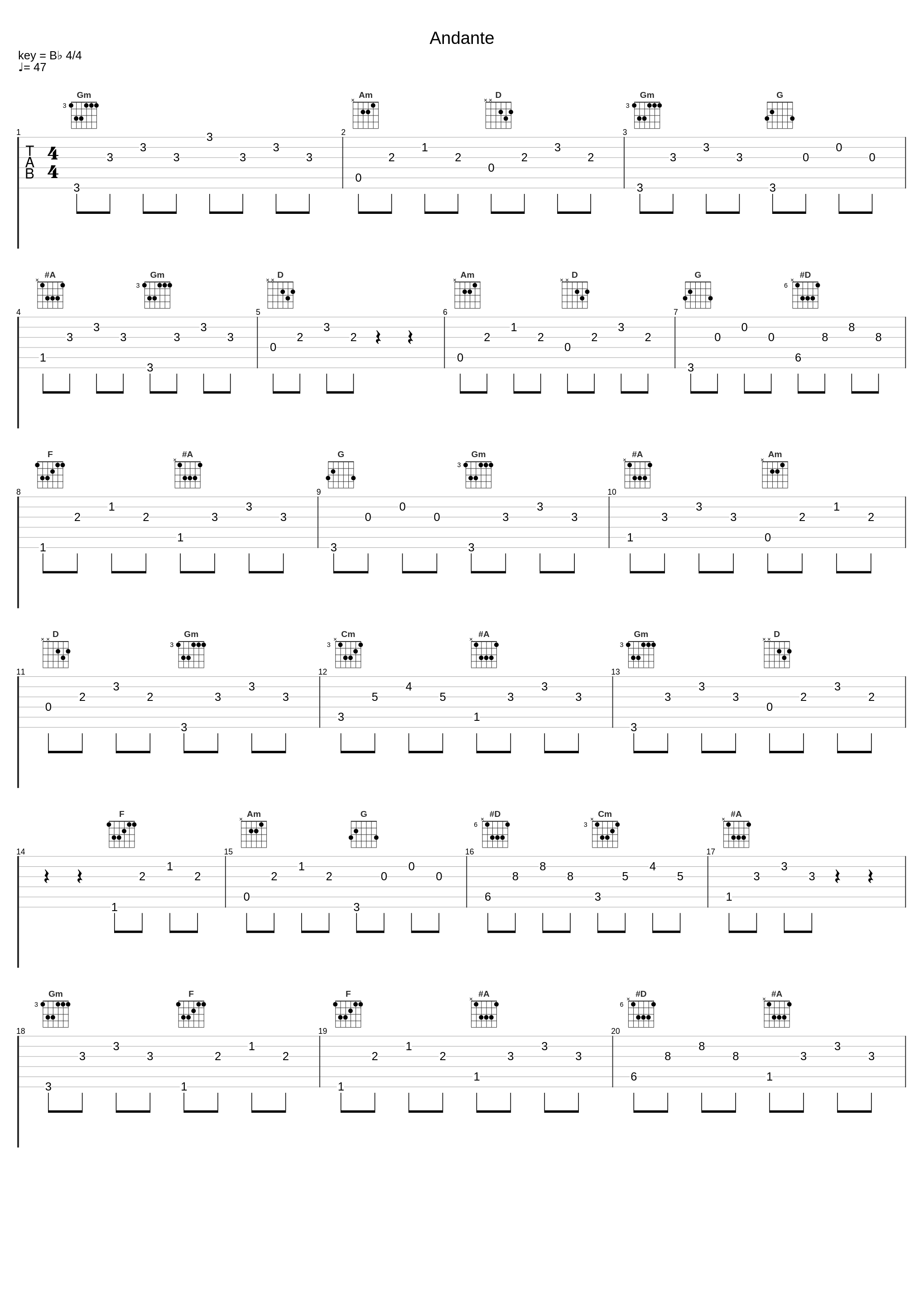 Andante_Emil Klein,Baldassare Galuppi_1