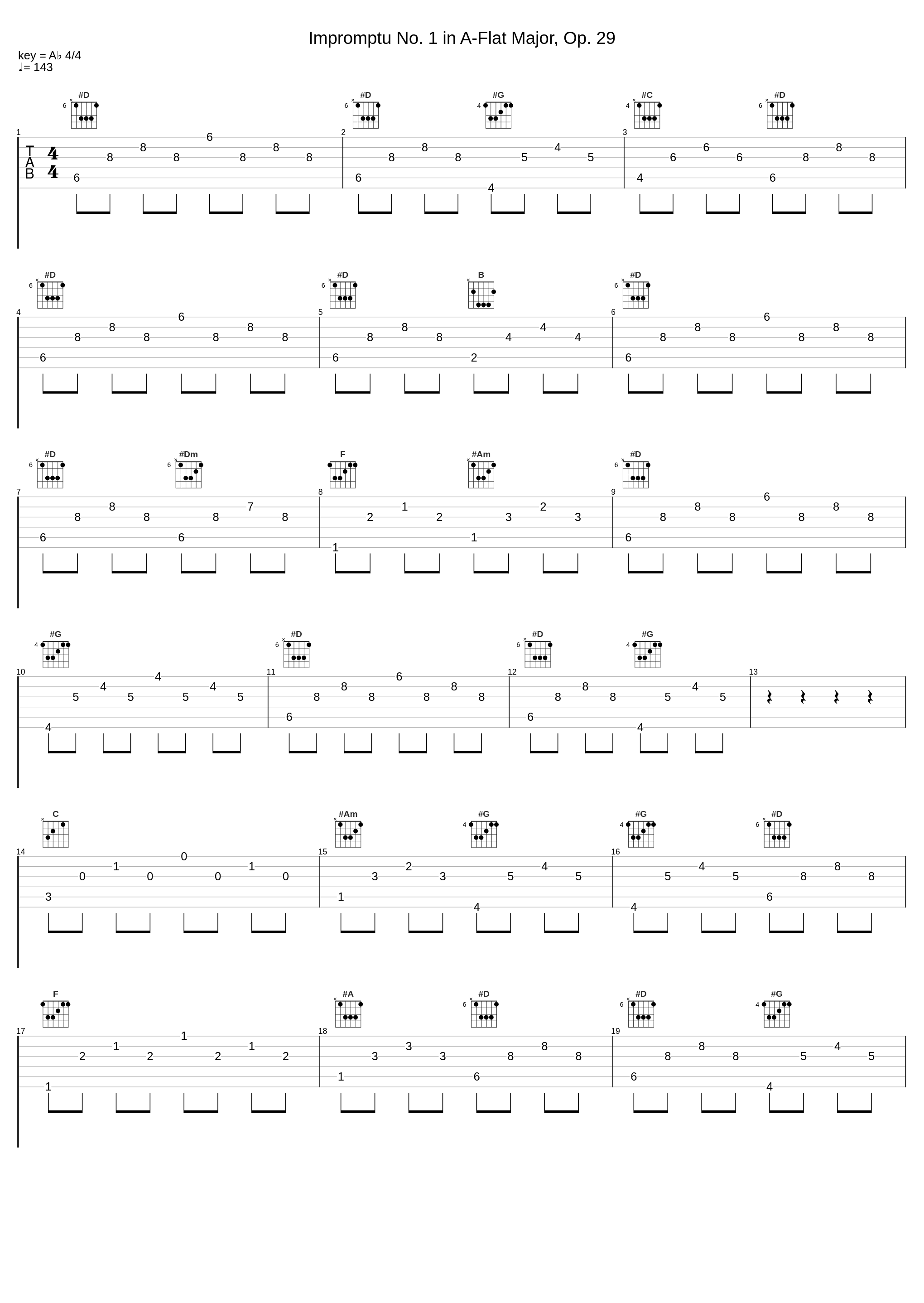 Impromptu No. 1 in A-Flat Major, Op. 29_Frédéric Chopin,Peter Schmalfuss_1