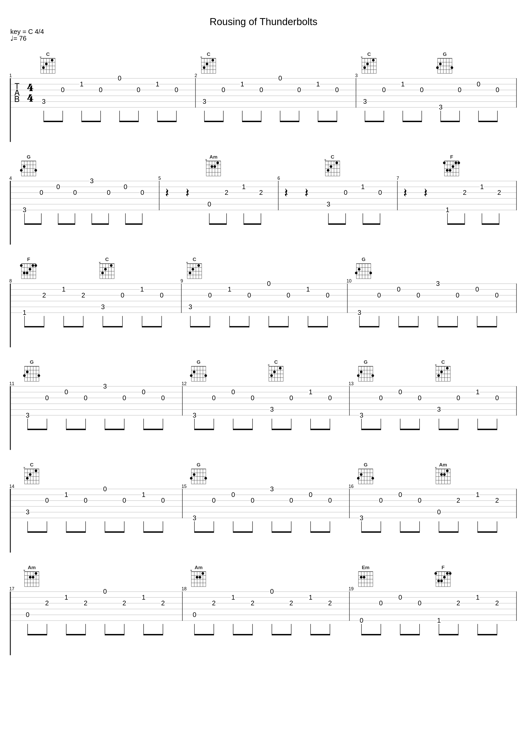 Rousing of Thunderbolts_久石让_1