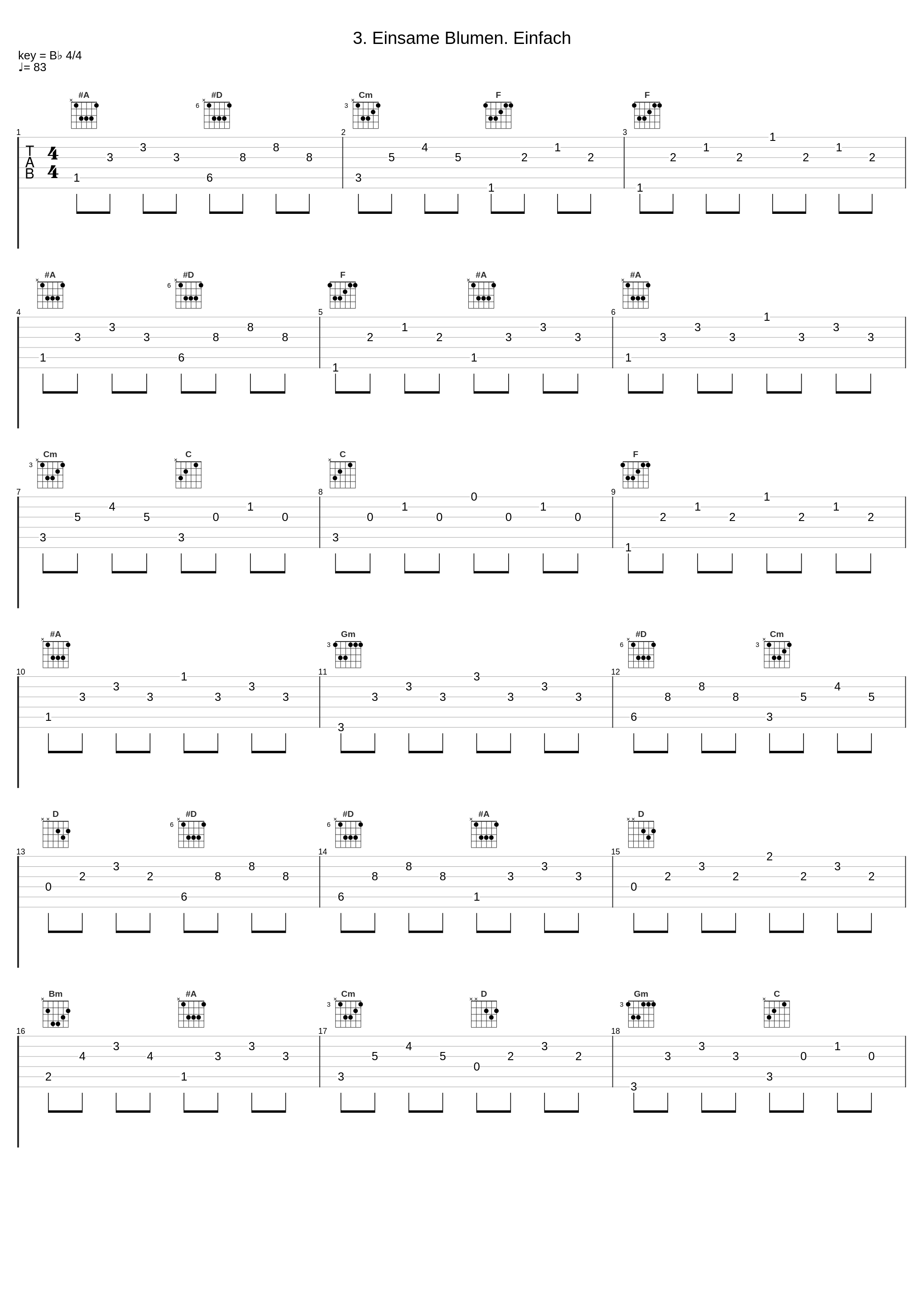 3. Einsame Blumen. Einfach_Pavel Jegorov,Robert Schumann_1