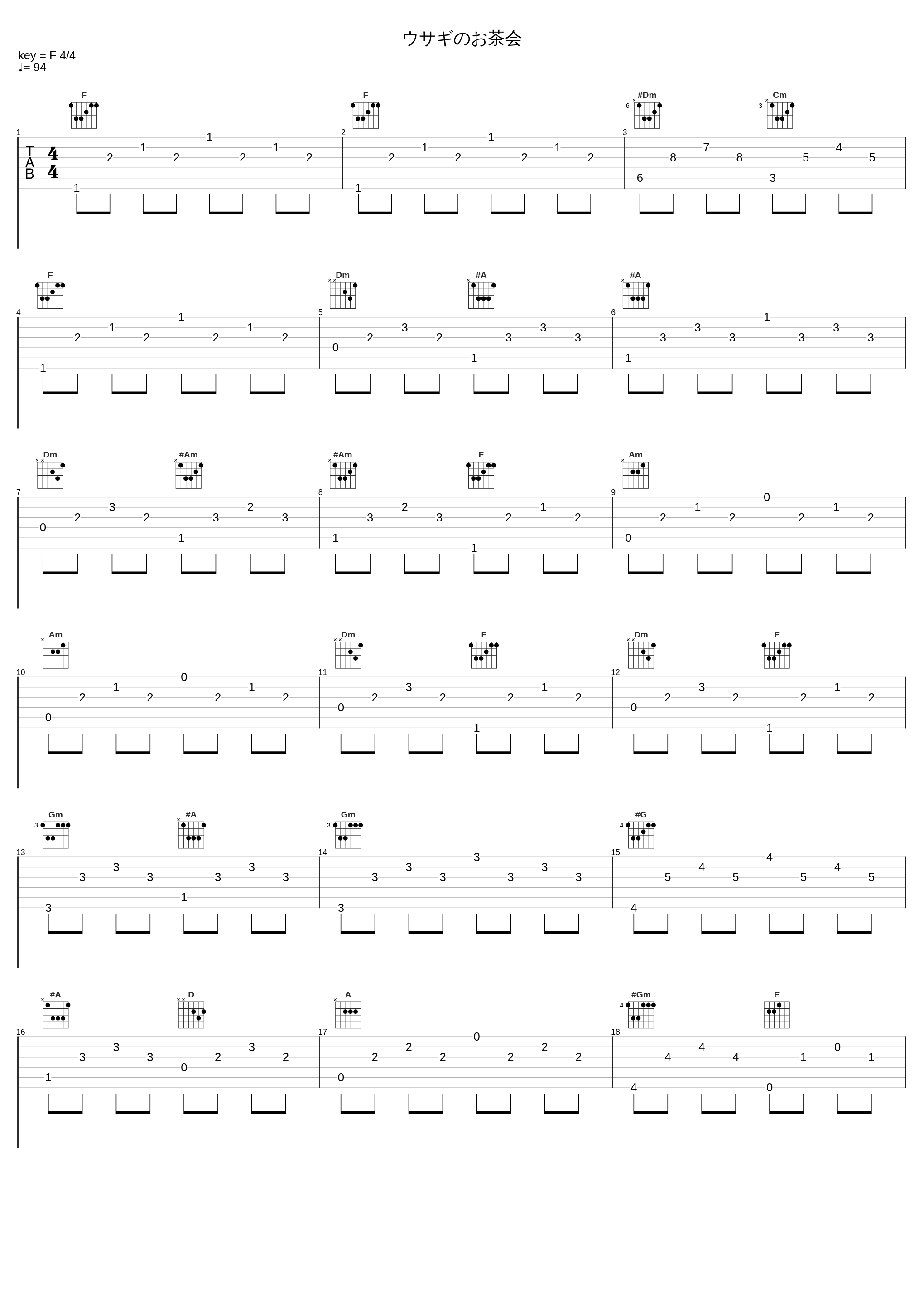 ウサギのお茶会_Sound Horizon_1