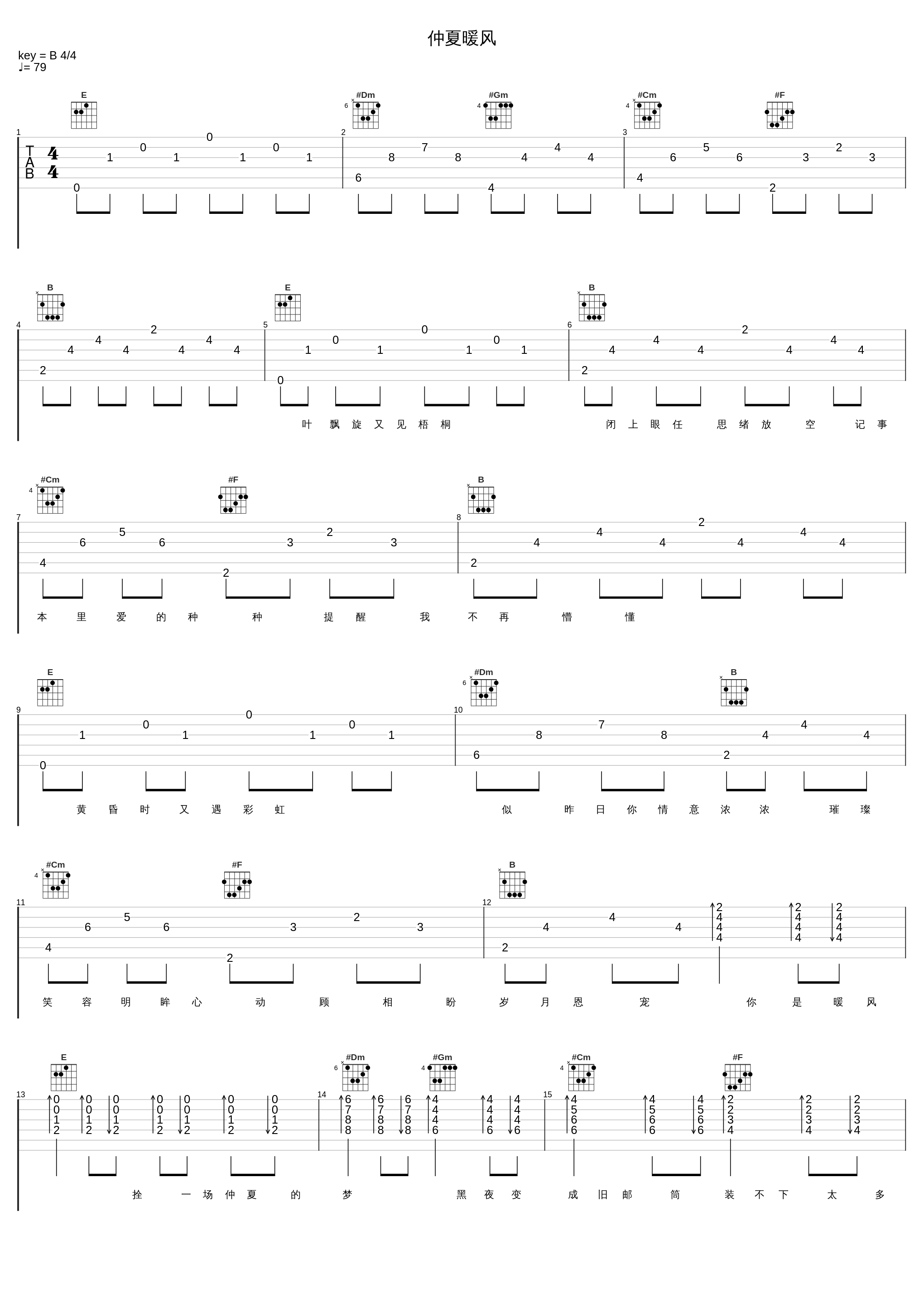 仲夏暖风_吕口口_1