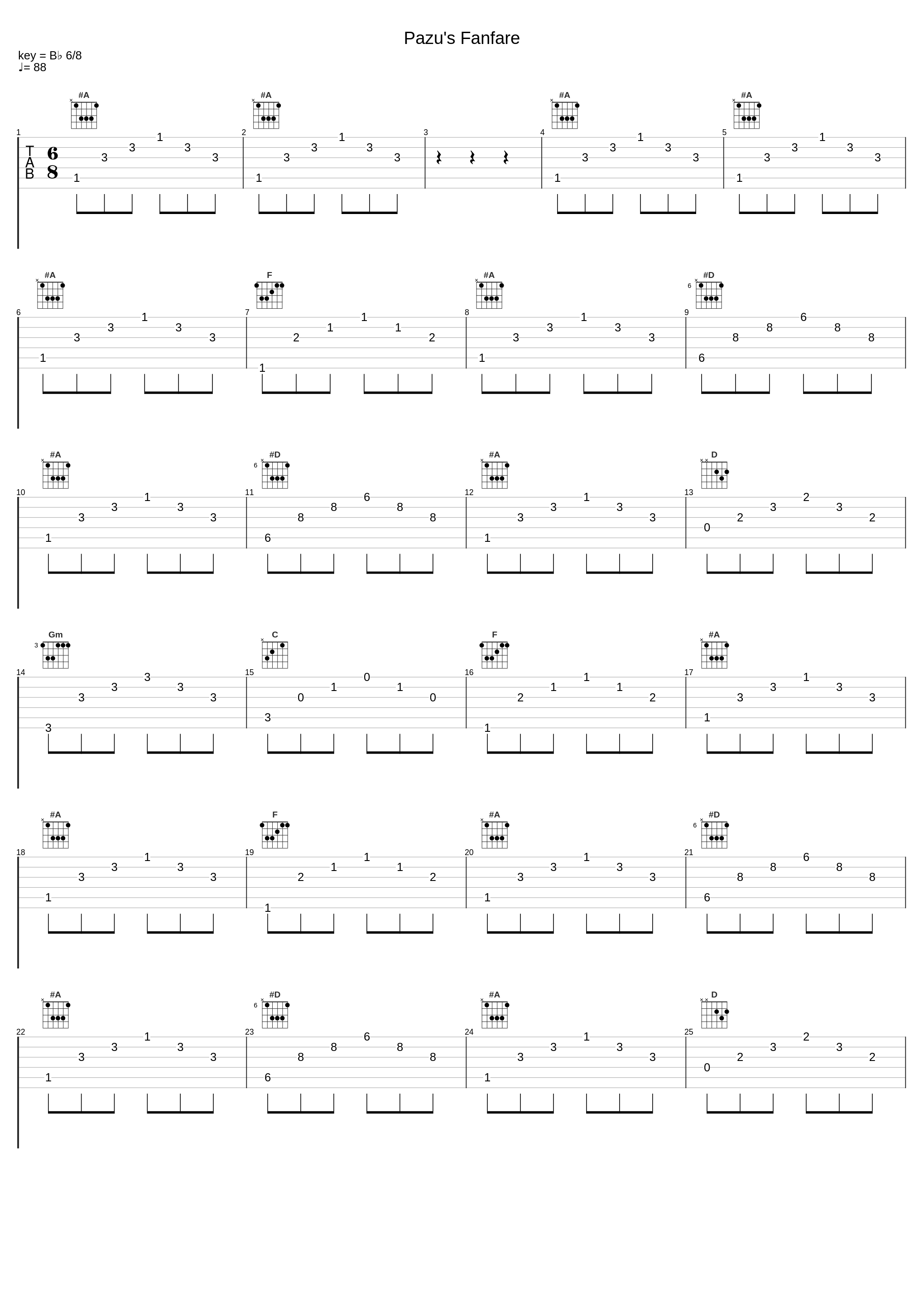 Pazu's Fanfare_久石让_1