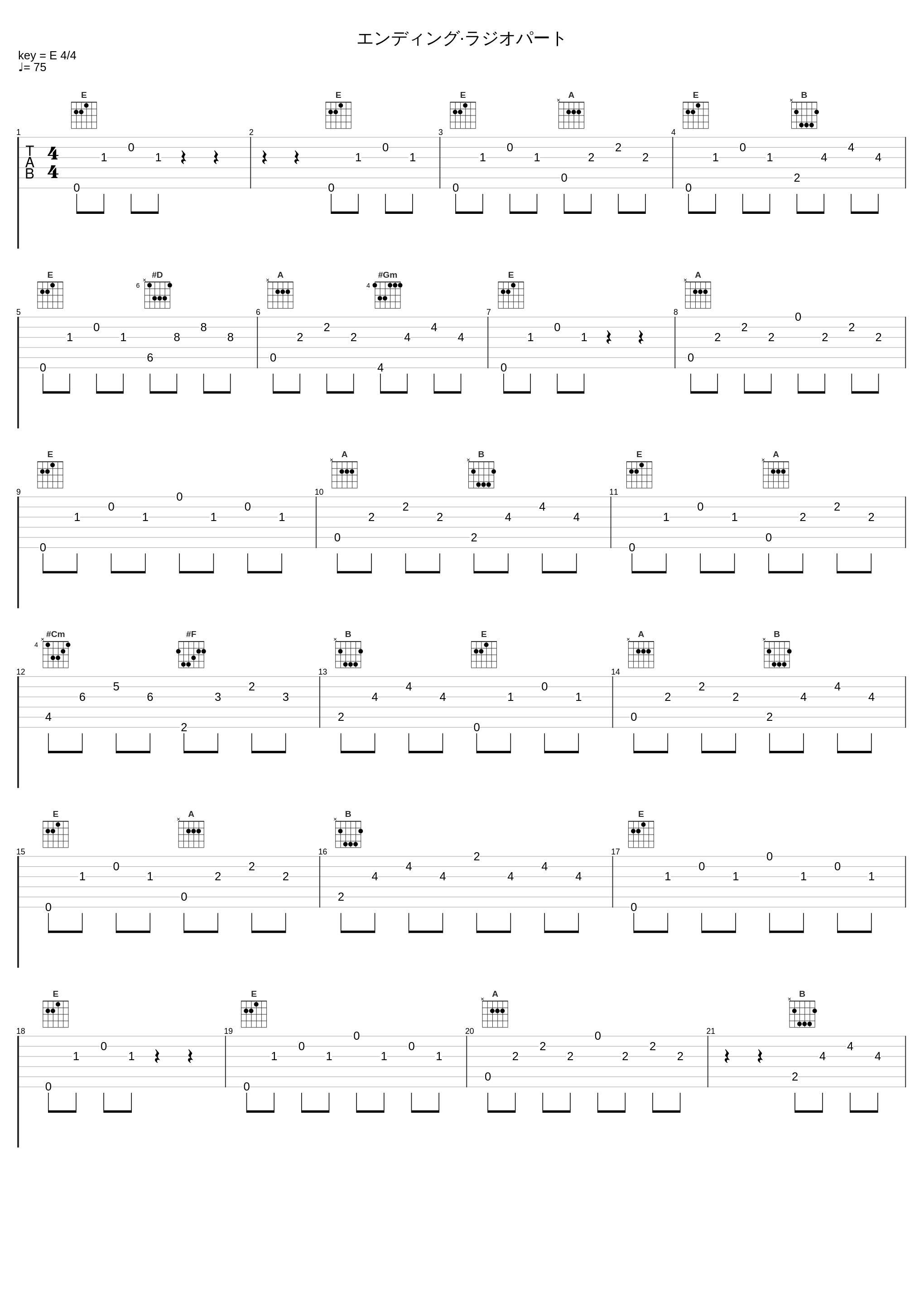 エンディング·ラジオパート_Key Sounds Label_1