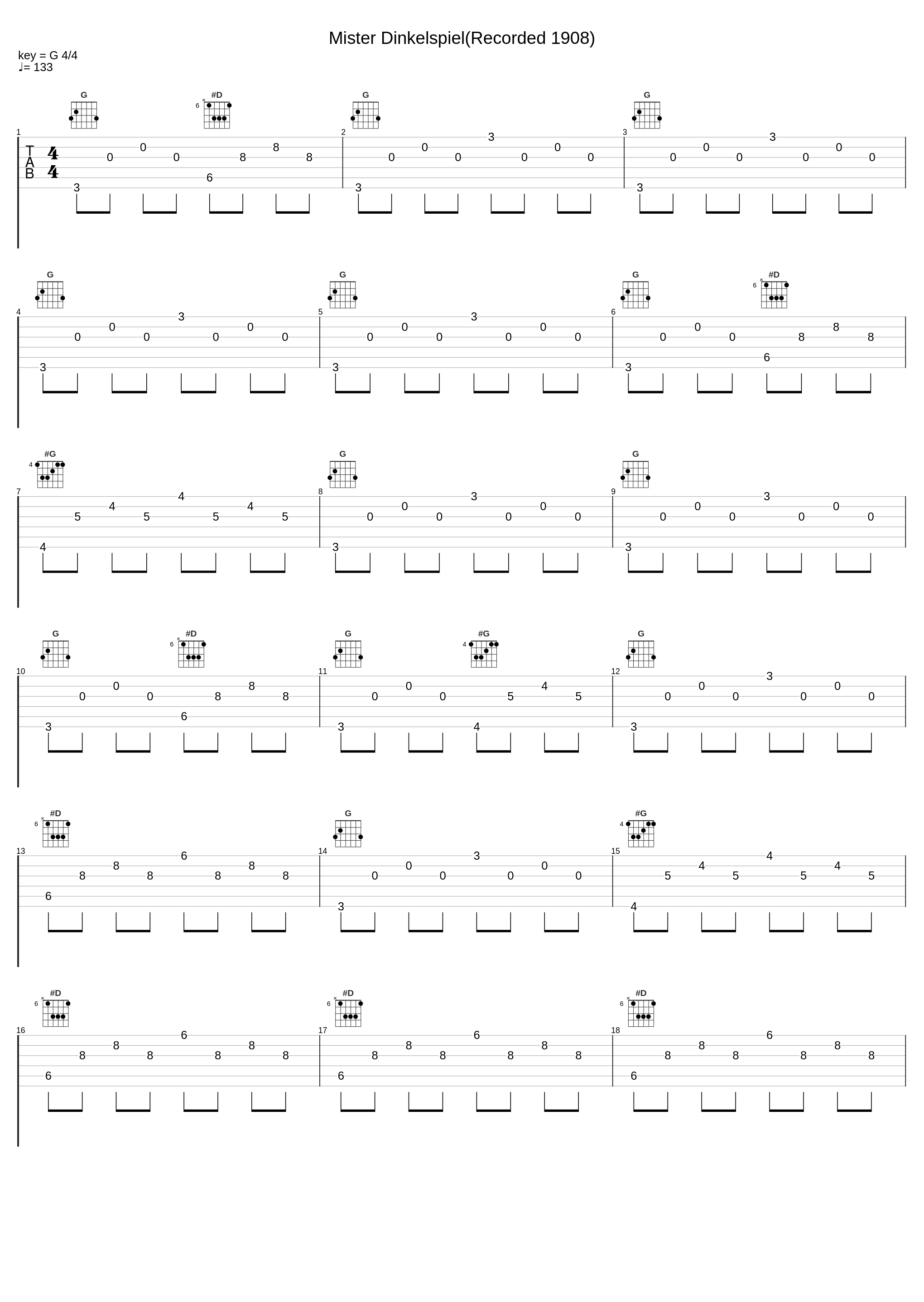 Mister Dinkelspiel(Recorded 1908)_Arthur Collins_1