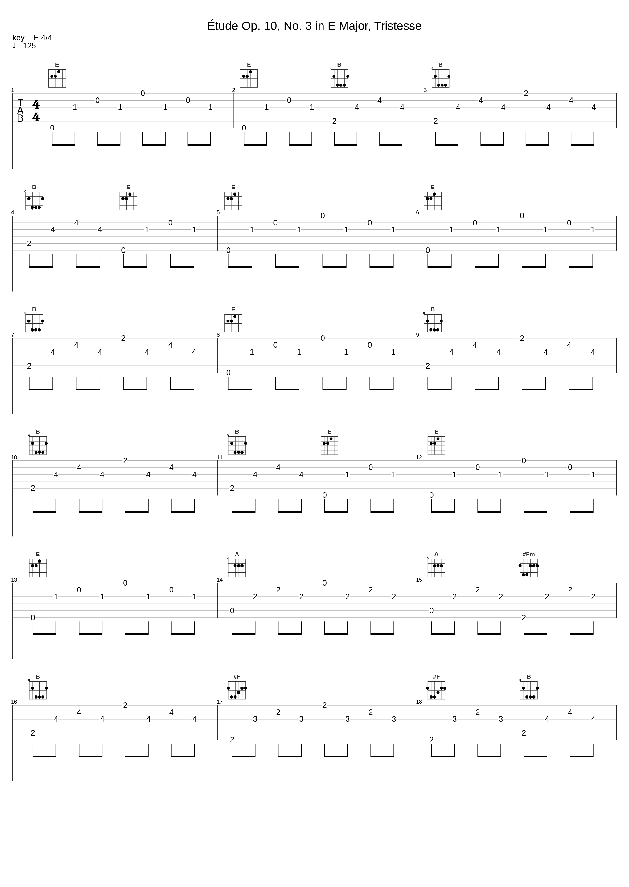 Étude Op. 10, No. 3 in E Major, Tristesse_JIN_1