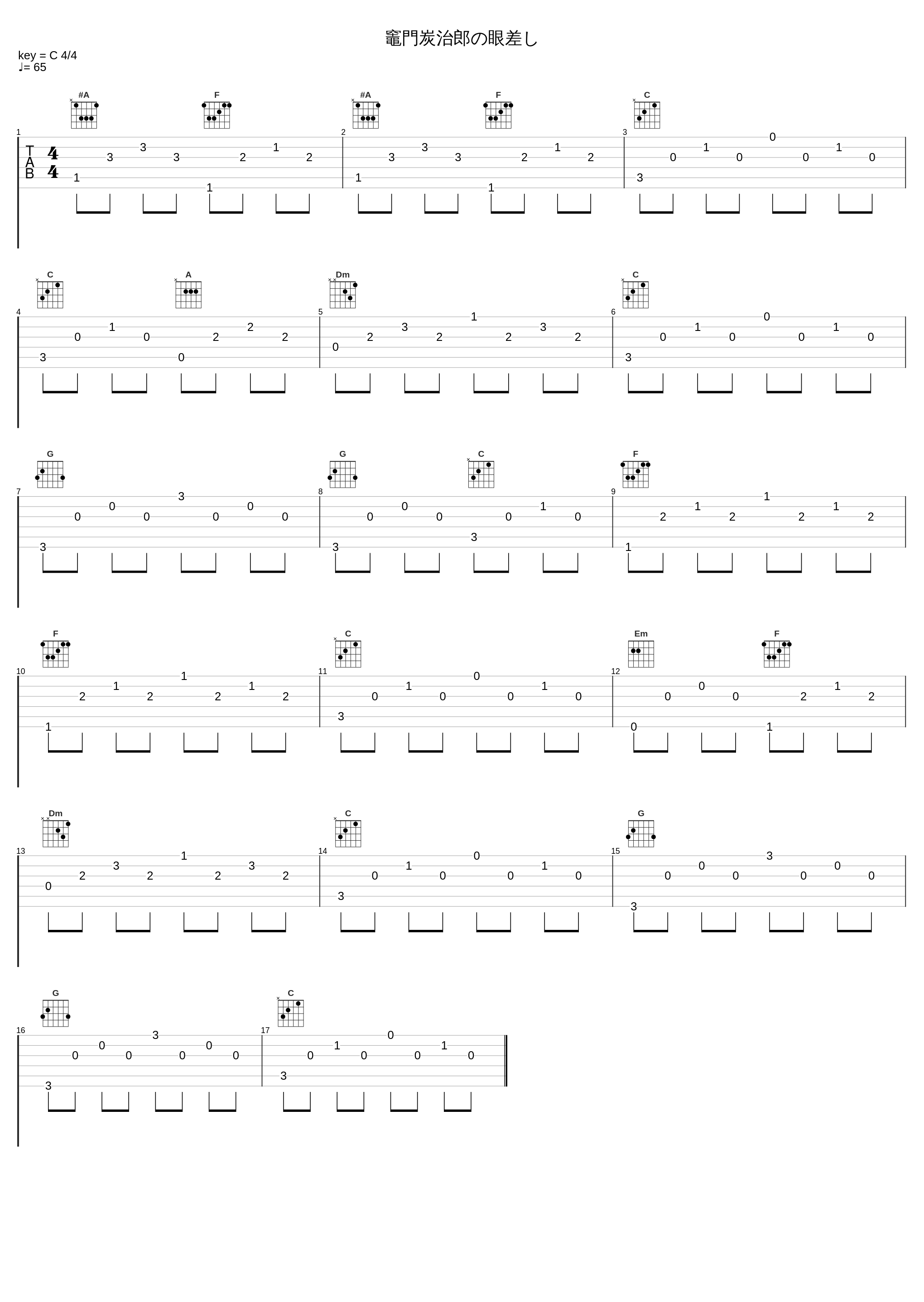 竈門炭治郎の眼差し_椎名豪_1