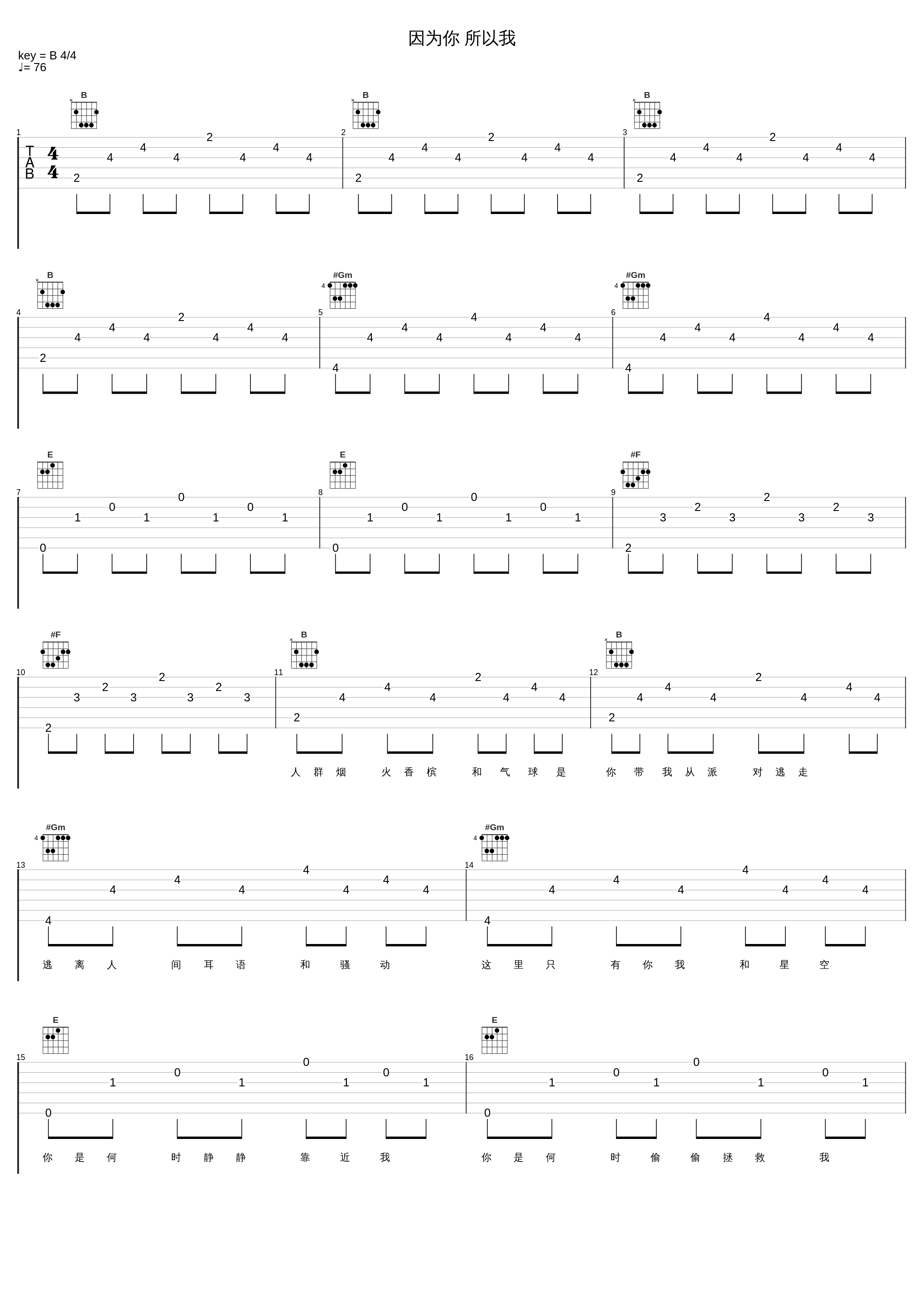 因为你 所以我_五月天_1