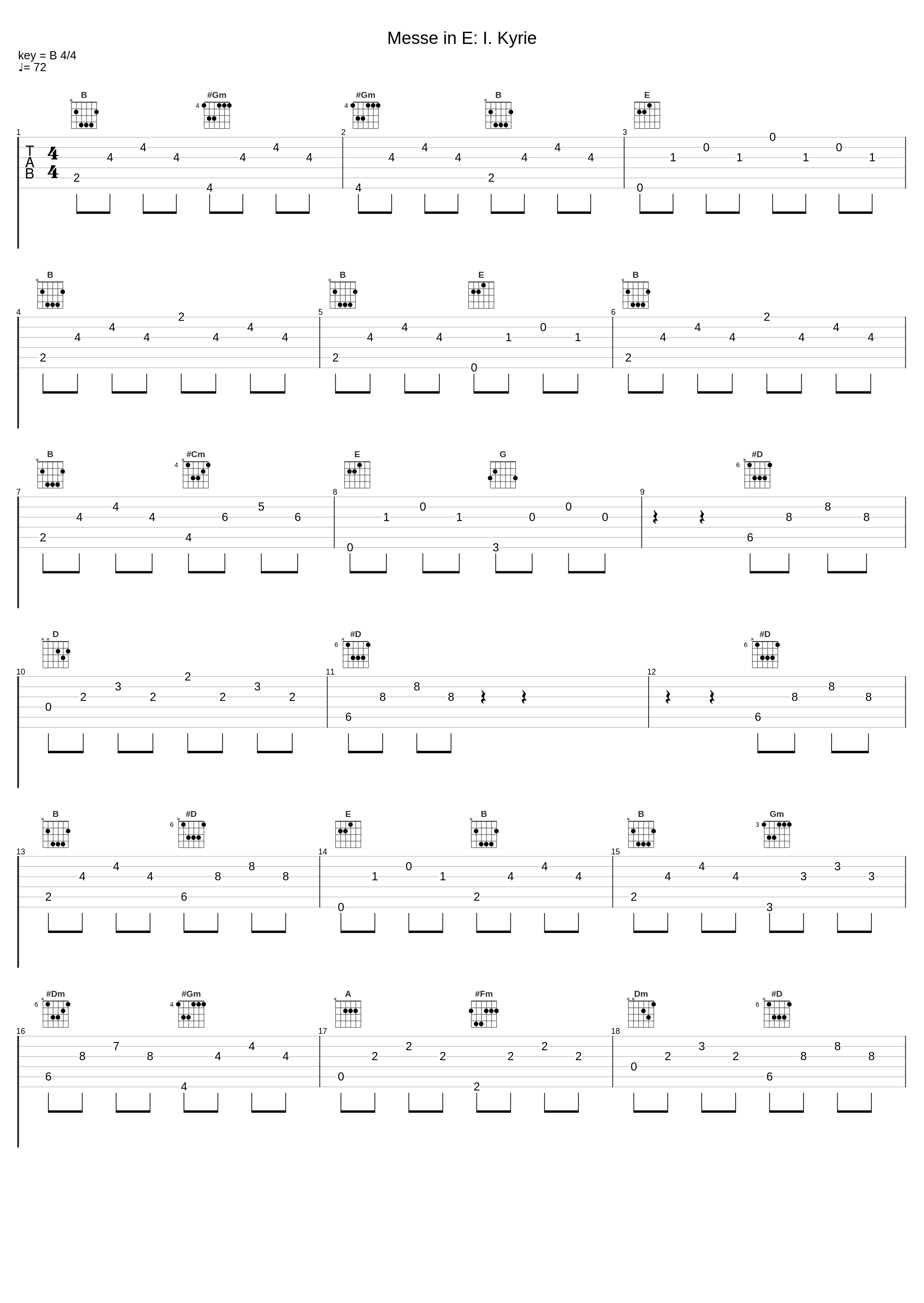 Messe in E: I. Kyrie_Ensemble Musica Nova,Johannes Ockeghem,Anonymous_1