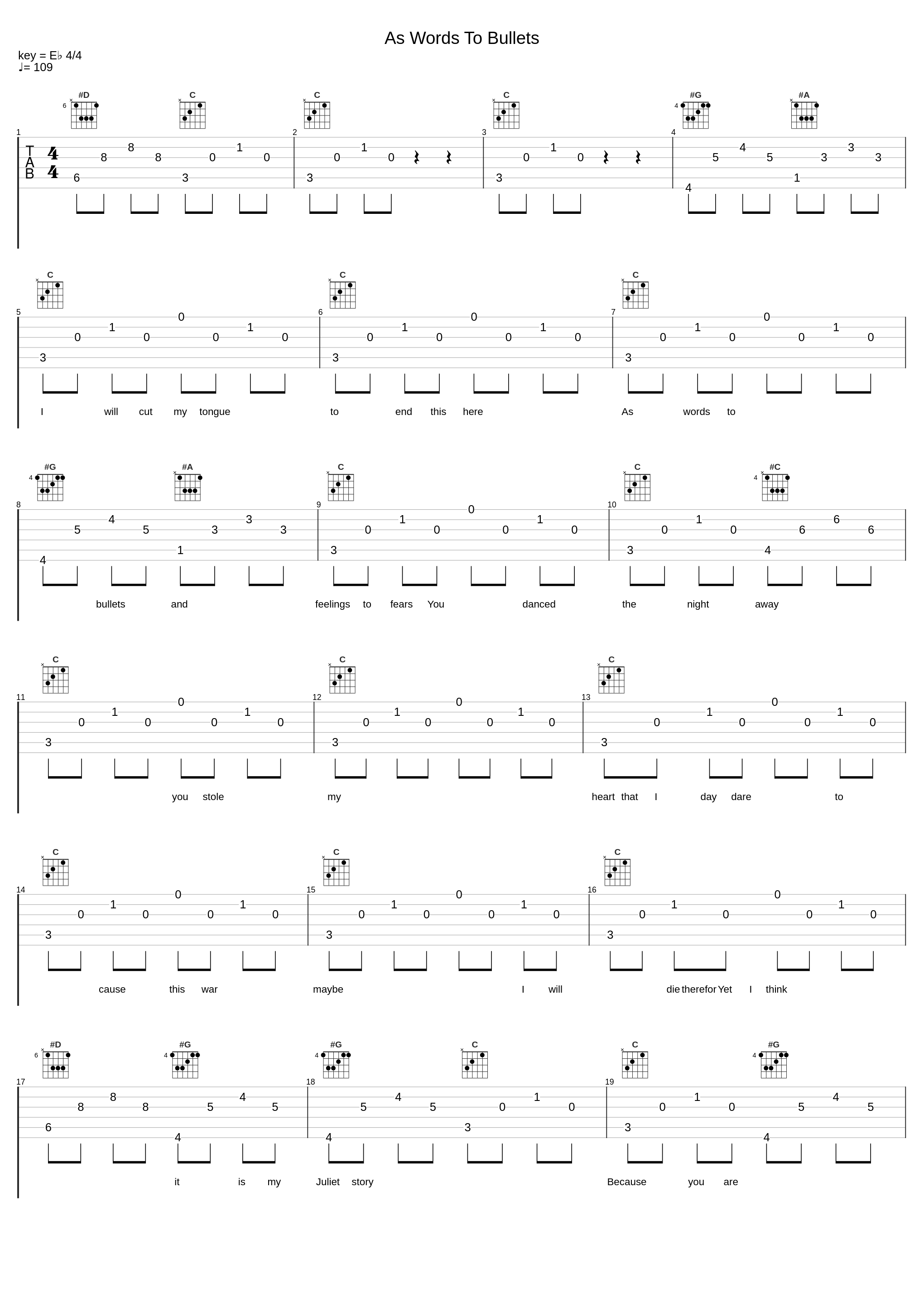 As Words To Bullets_Deadlock_1