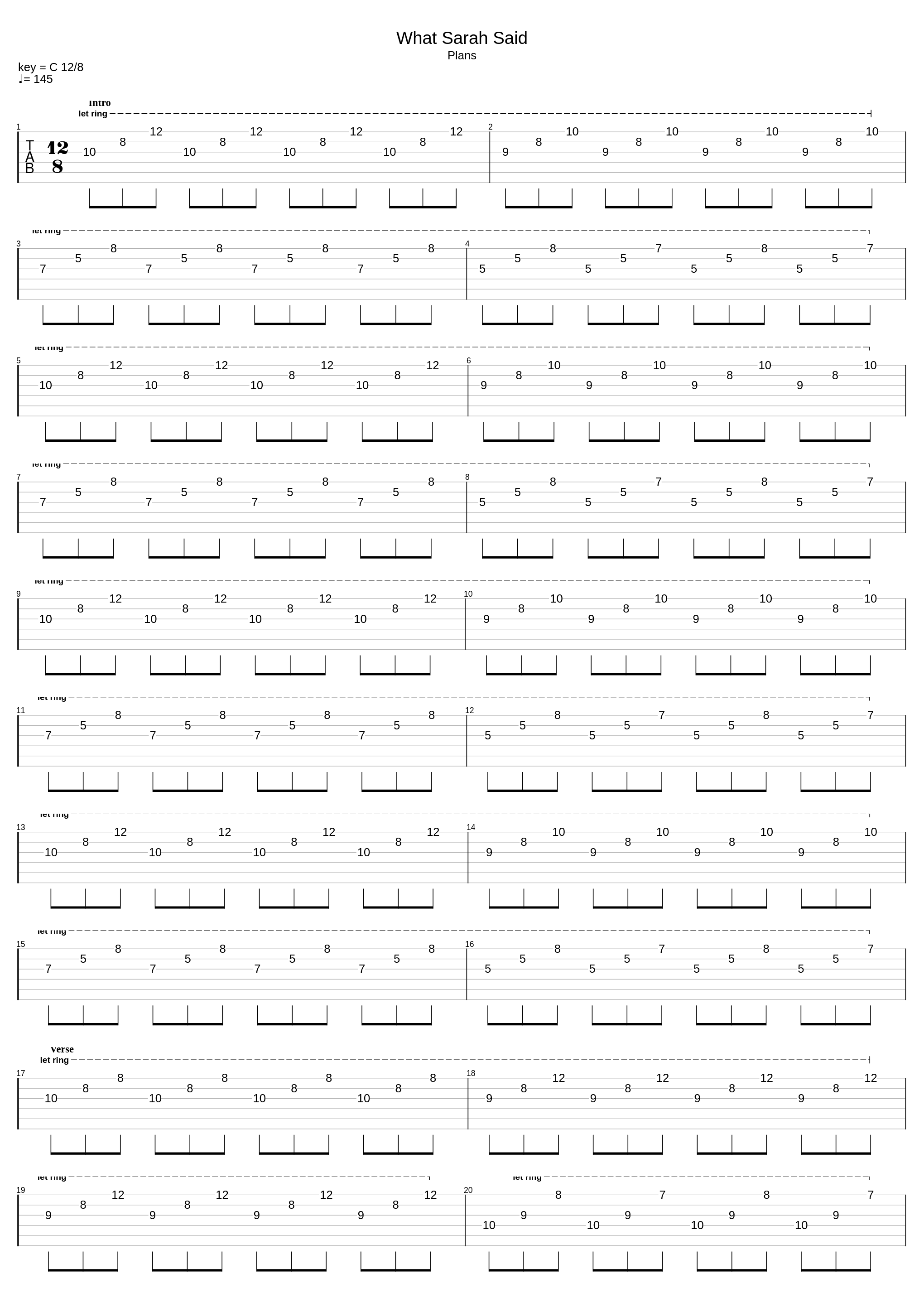 What Sarah Said_Death Cab For Cutie_1