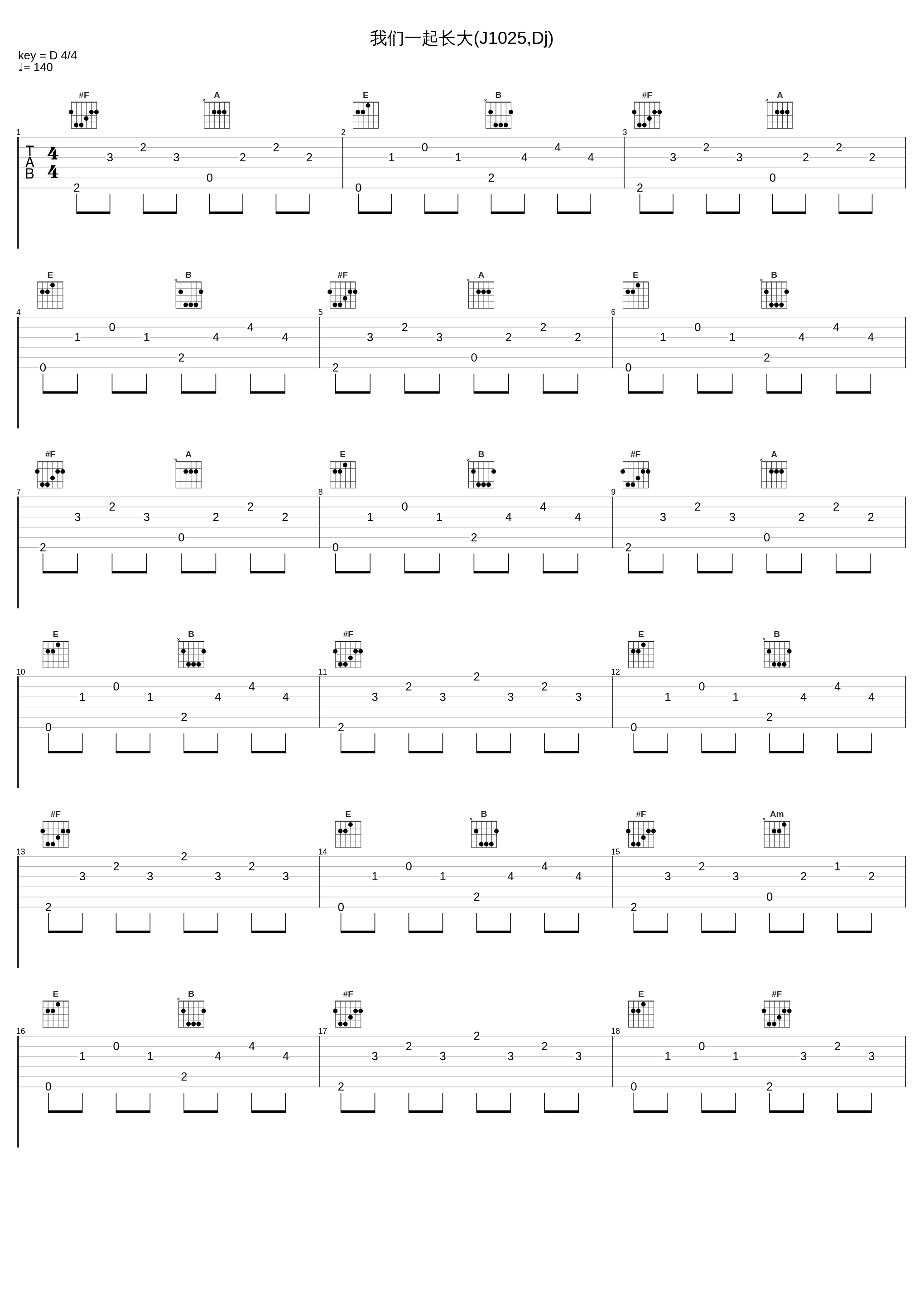 我们一起长大(J1025,Dj)_乔洋_1