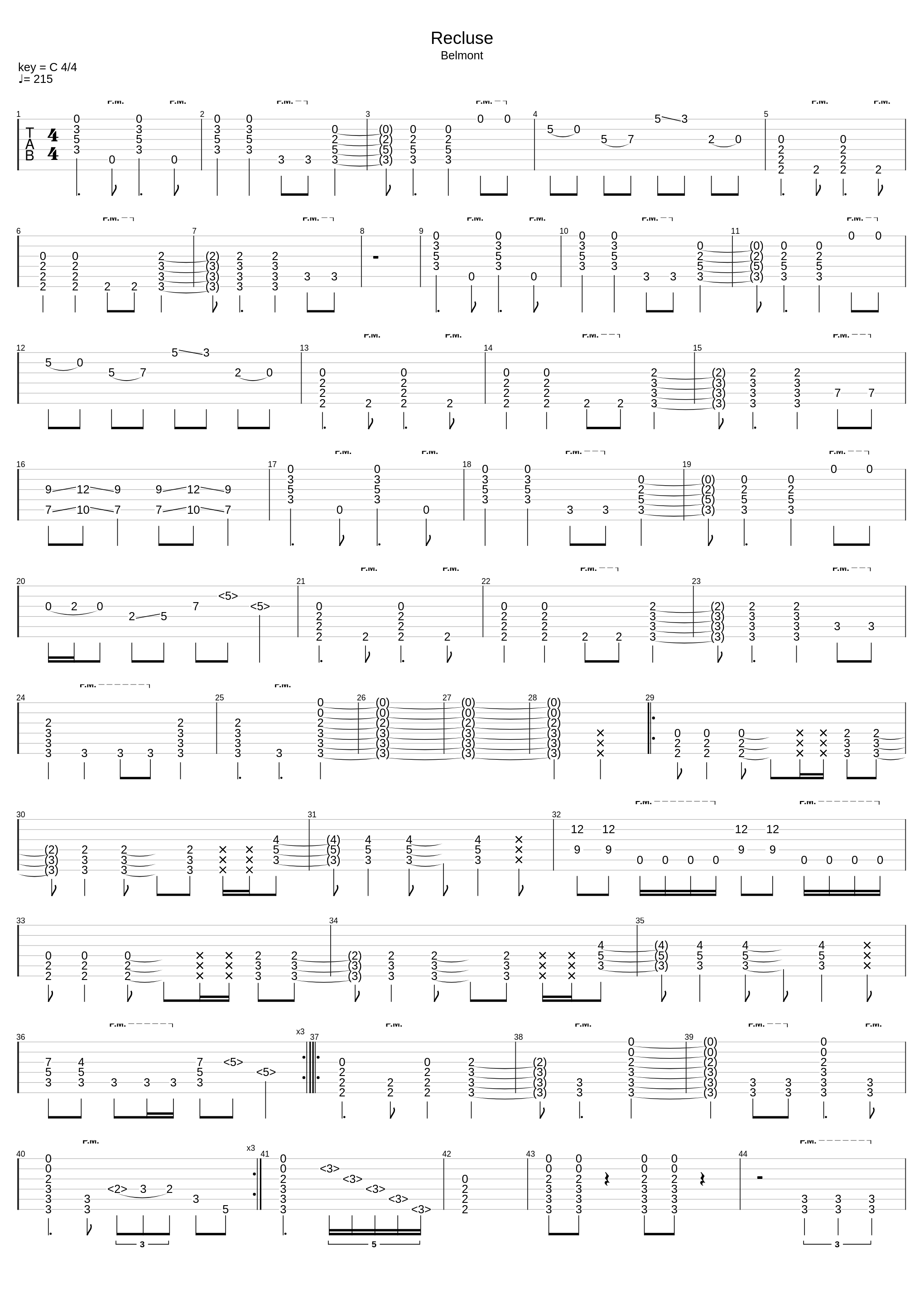 Recluse_Belmont_1