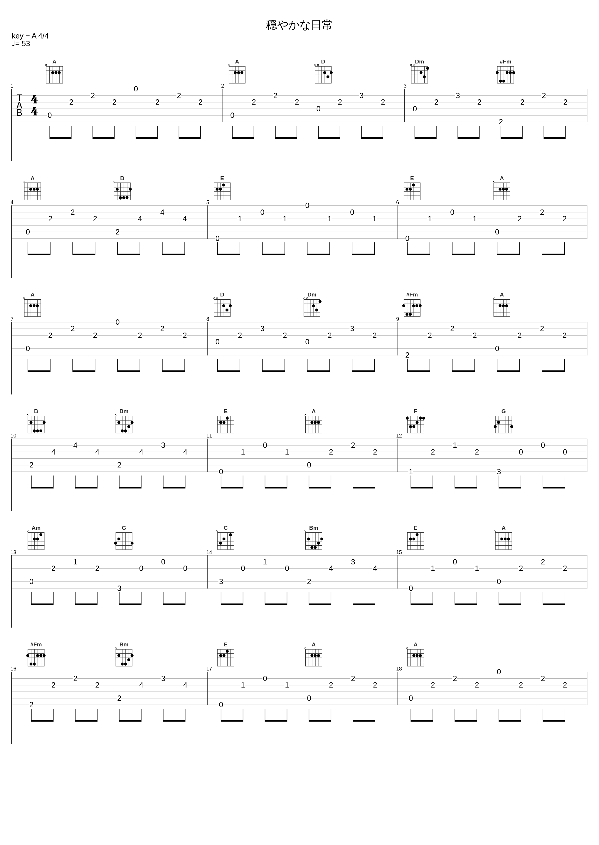 穏やかな日常_光宗信吉_1