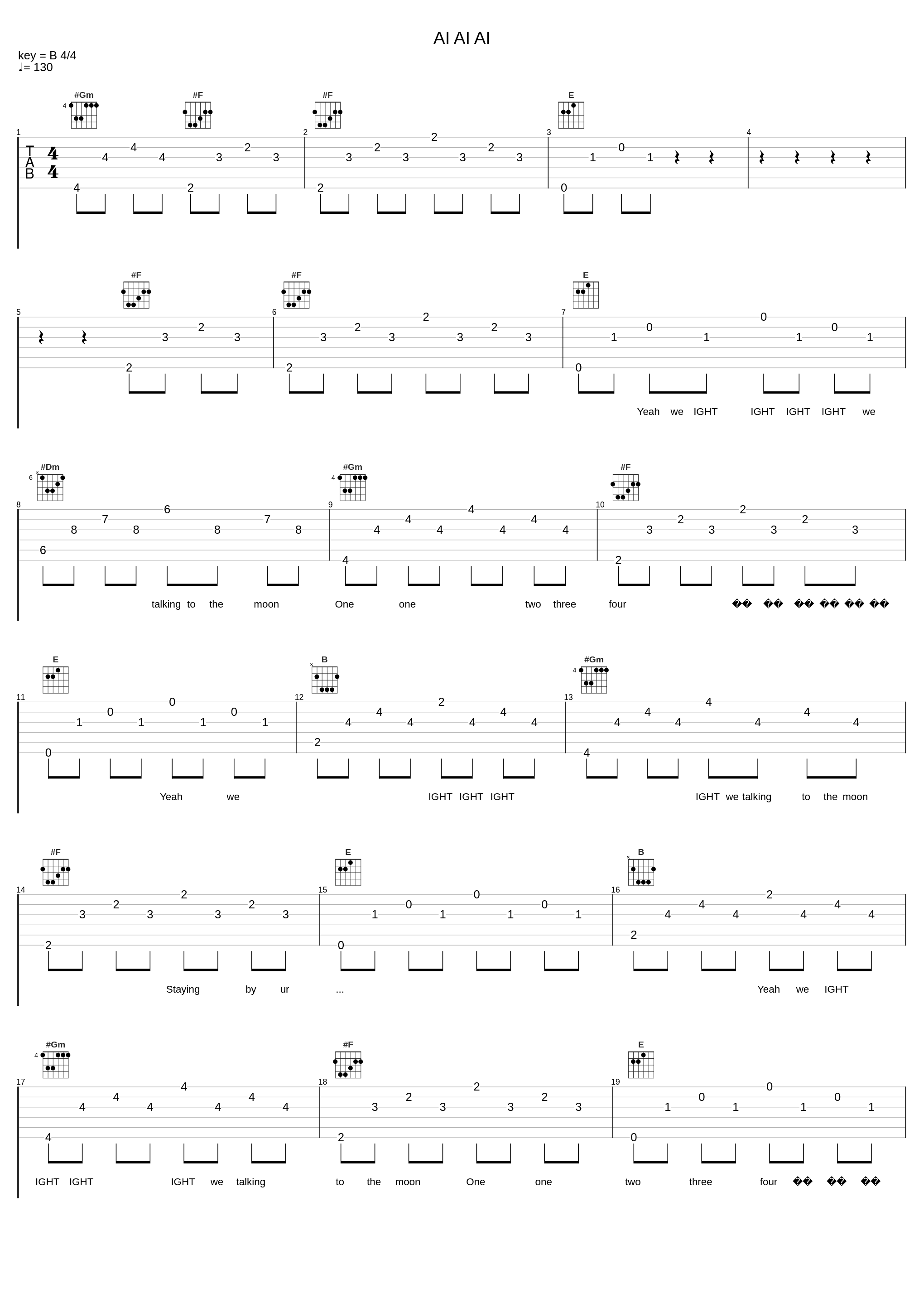 AI AI AI_A1 TRIP,欧阳潇枫,Minors米诺斯_1