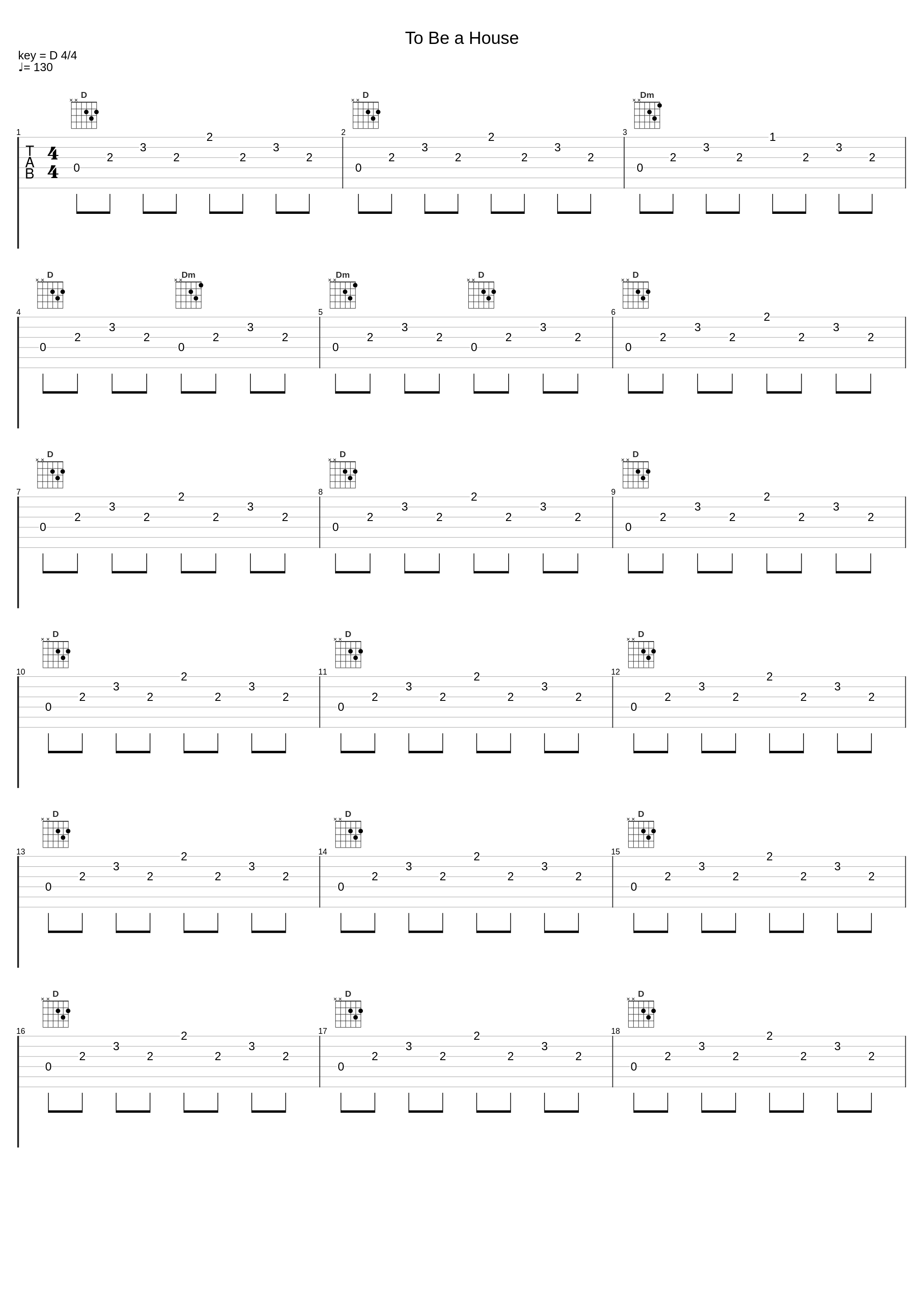 To Be a House_Sam Hunt,David Kilgour,The Heavy Eights_1