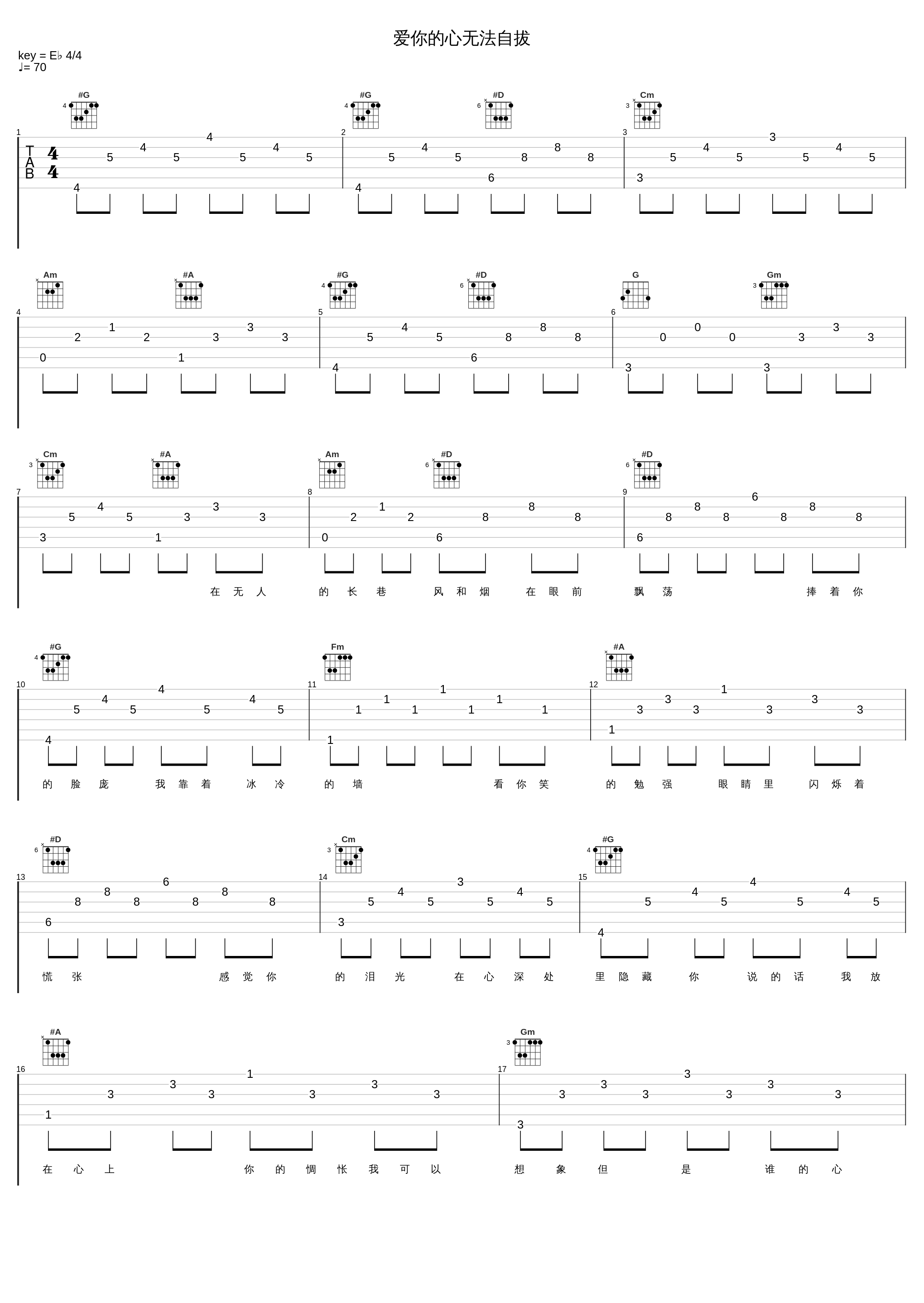 爱你的心无法自拔_孙楠_1