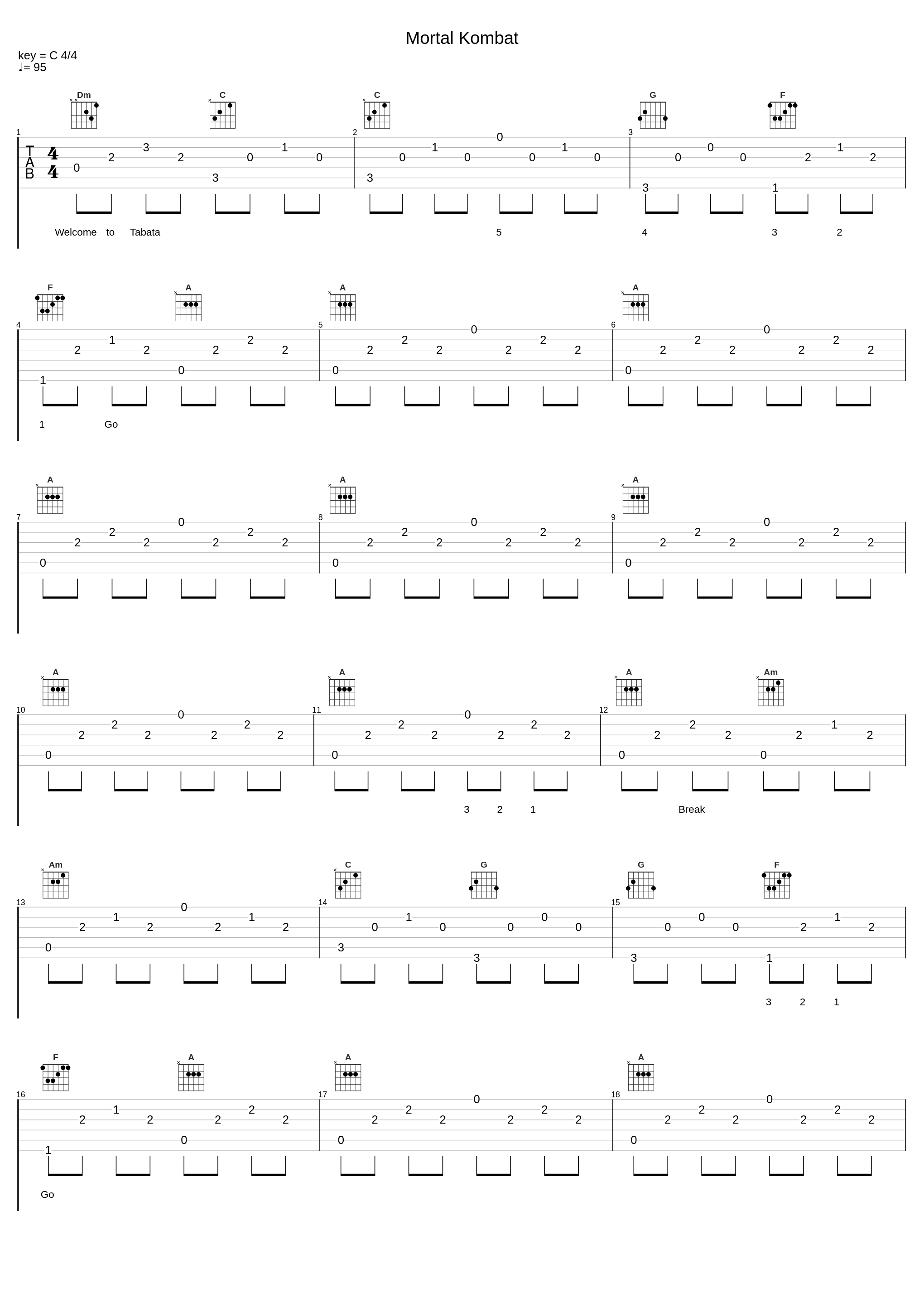 Mortal Kombat_Tabata Music_1