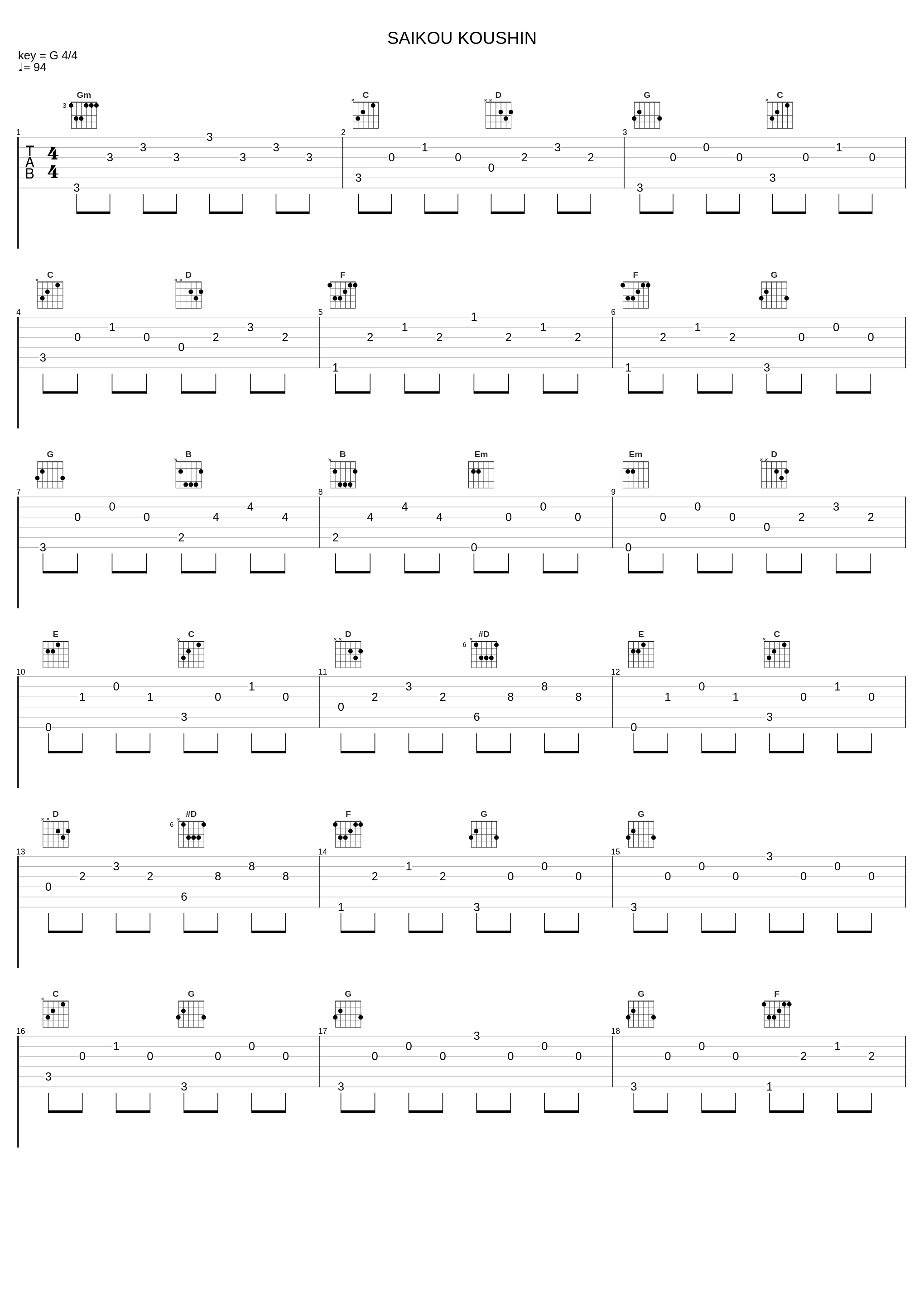 SAIKOU KOUSHIN_超特急_1