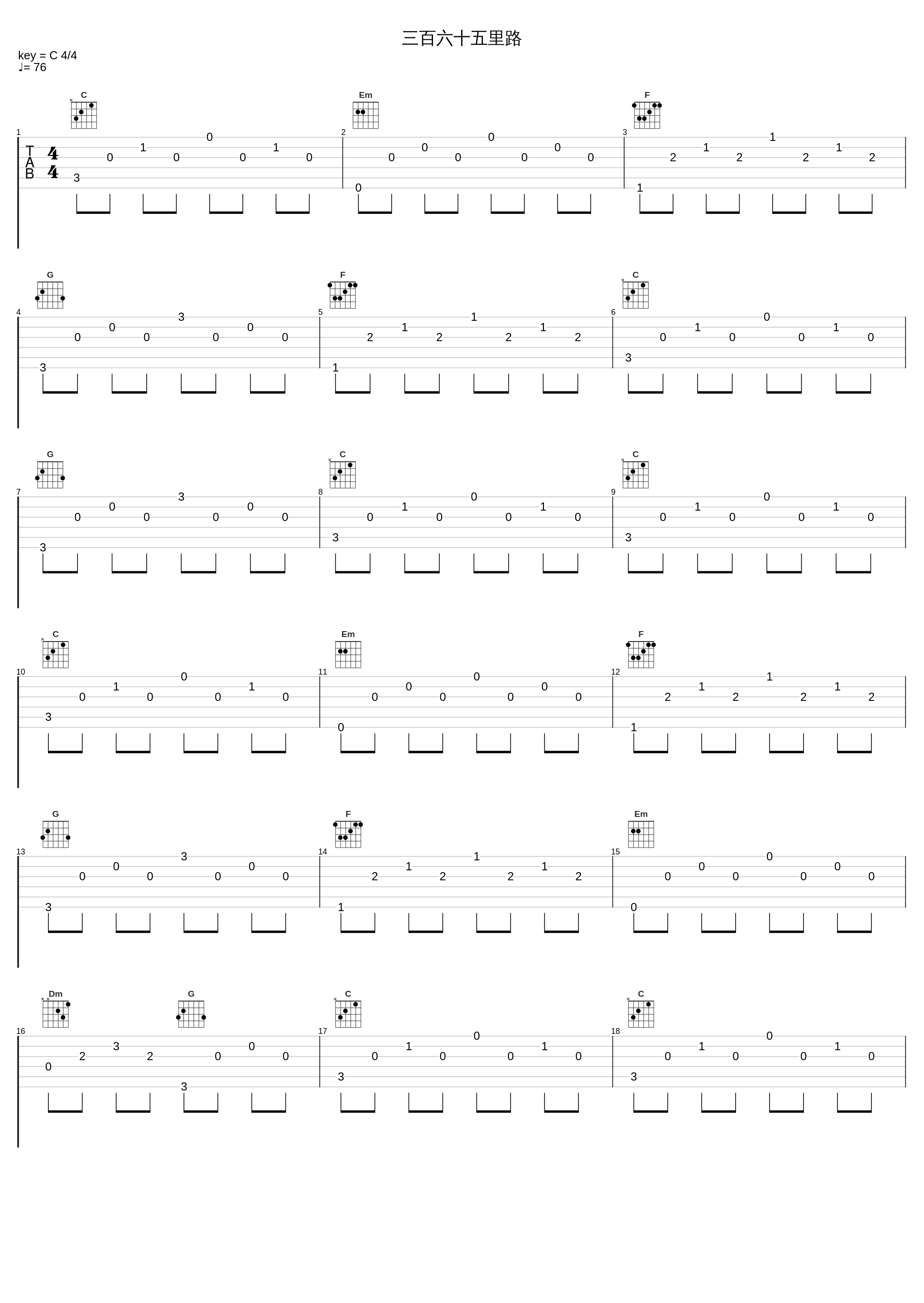 三百六十五里路_罗晶_1