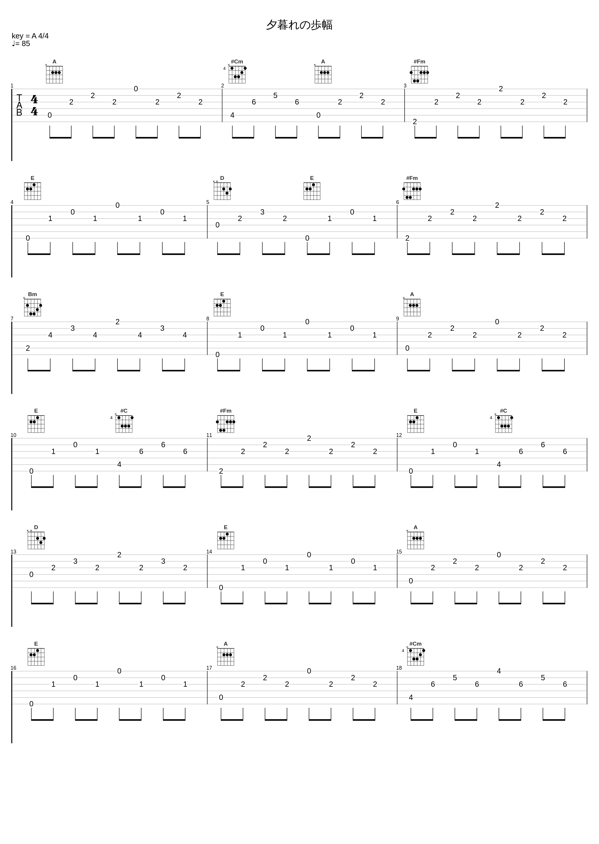 夕暮れの歩幅_Elements Garden_1