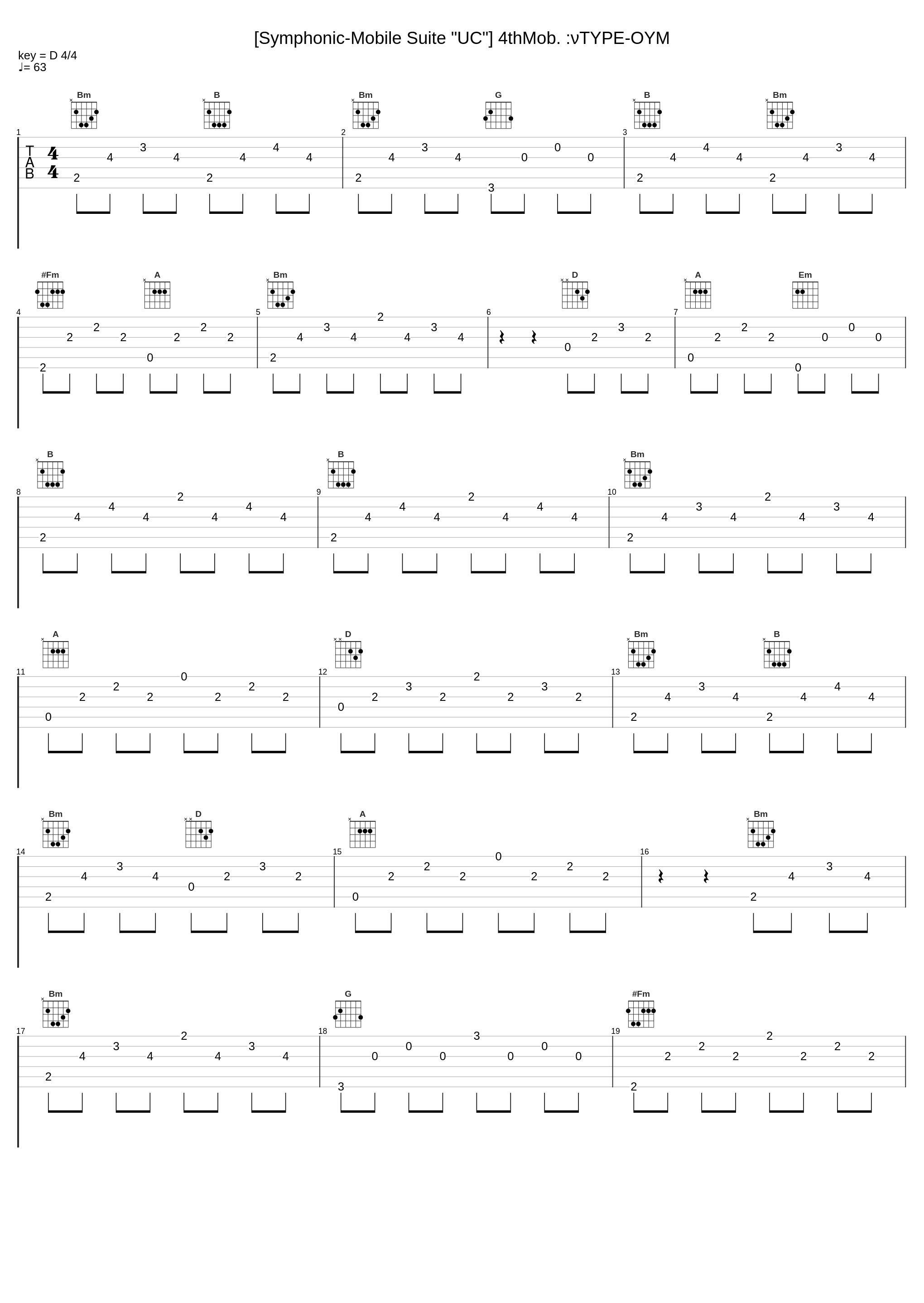 [Symphonic-Mobile Suite "UC"] 4thMob. :νTYPE-OYM_澤野弘之_1