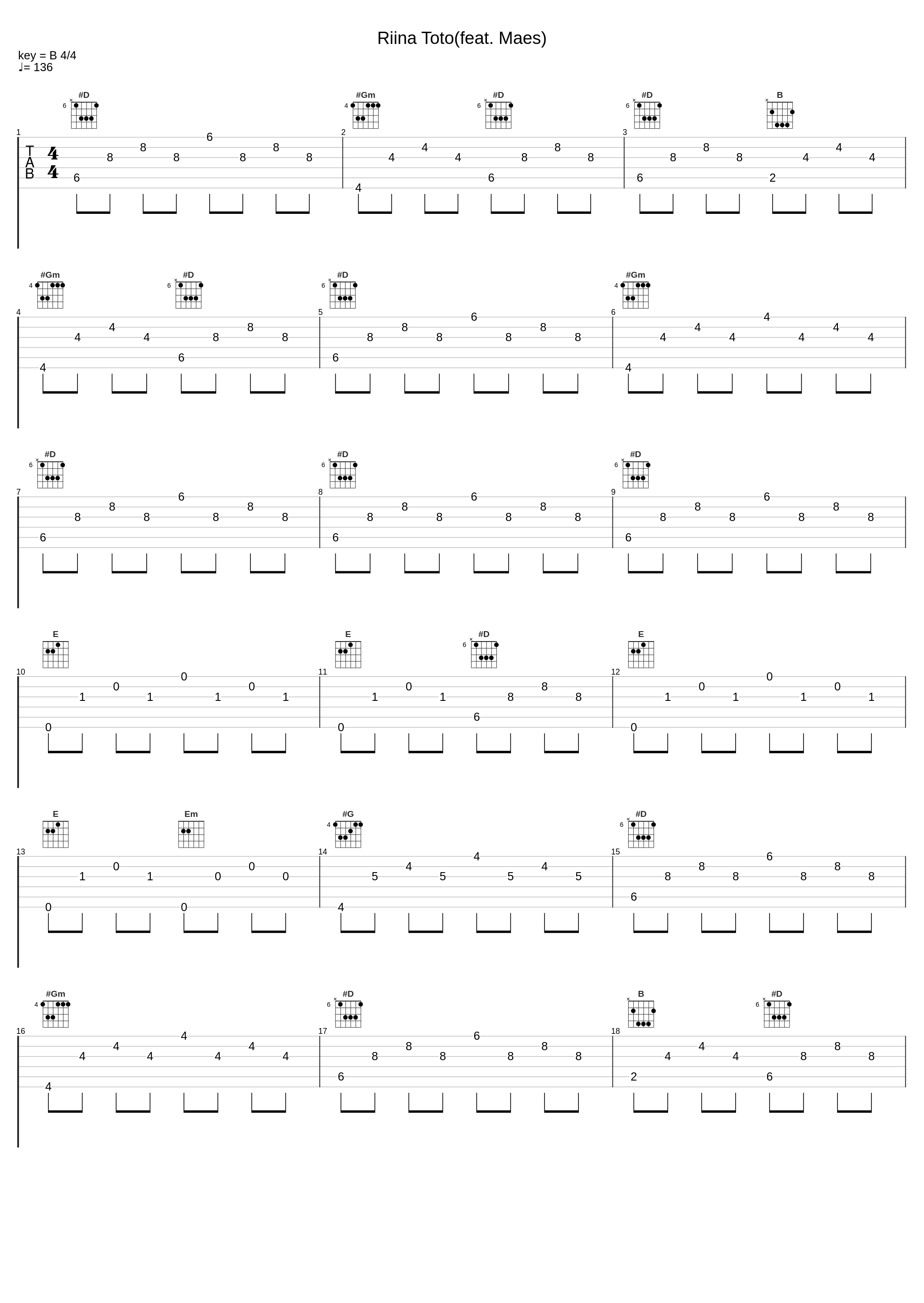 Riina Toto(feat. Maes)_13 Block,MaEs_1