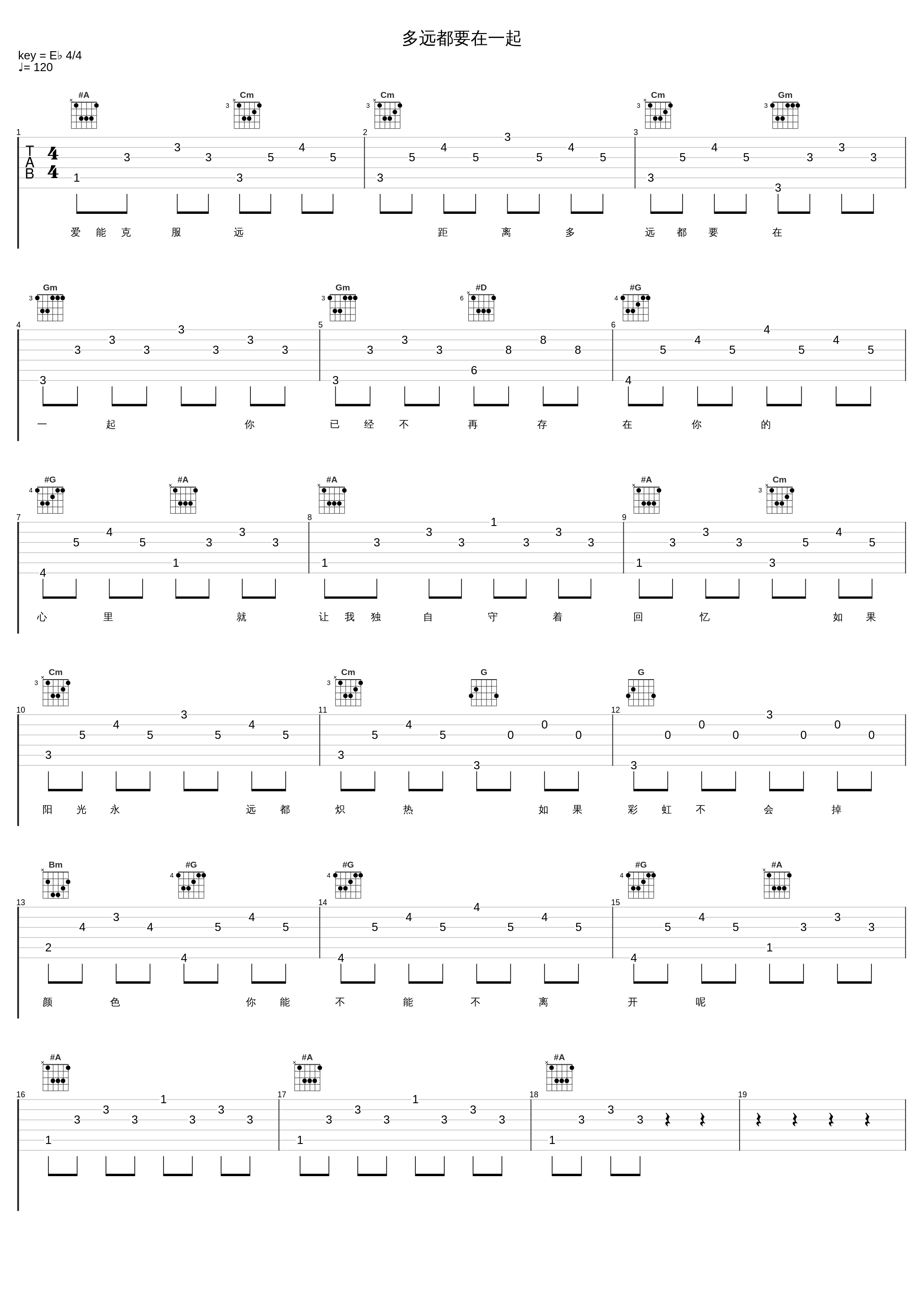 多远都要在一起_G.E.M. 邓紫棋_1