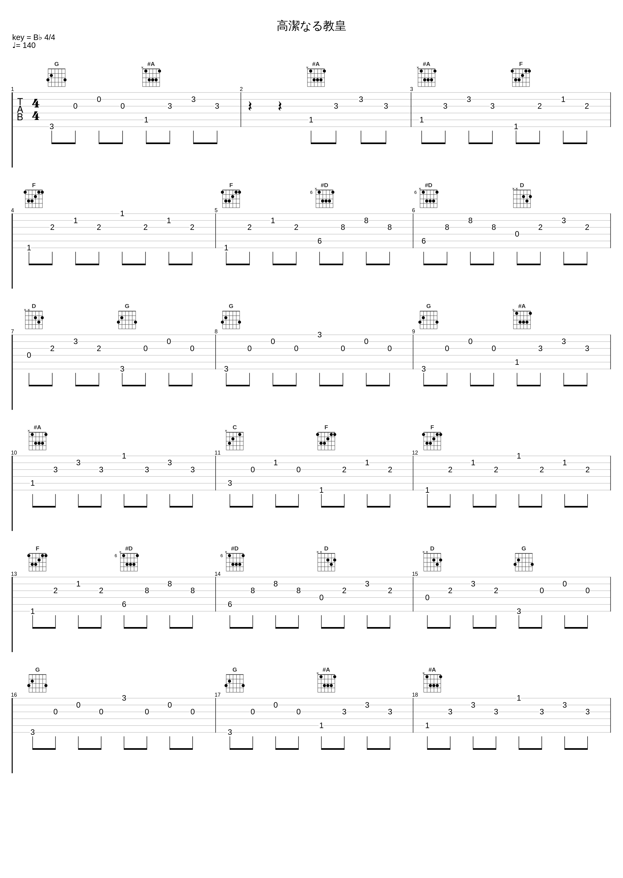 高潔なる教皇_菅野祐悟_1