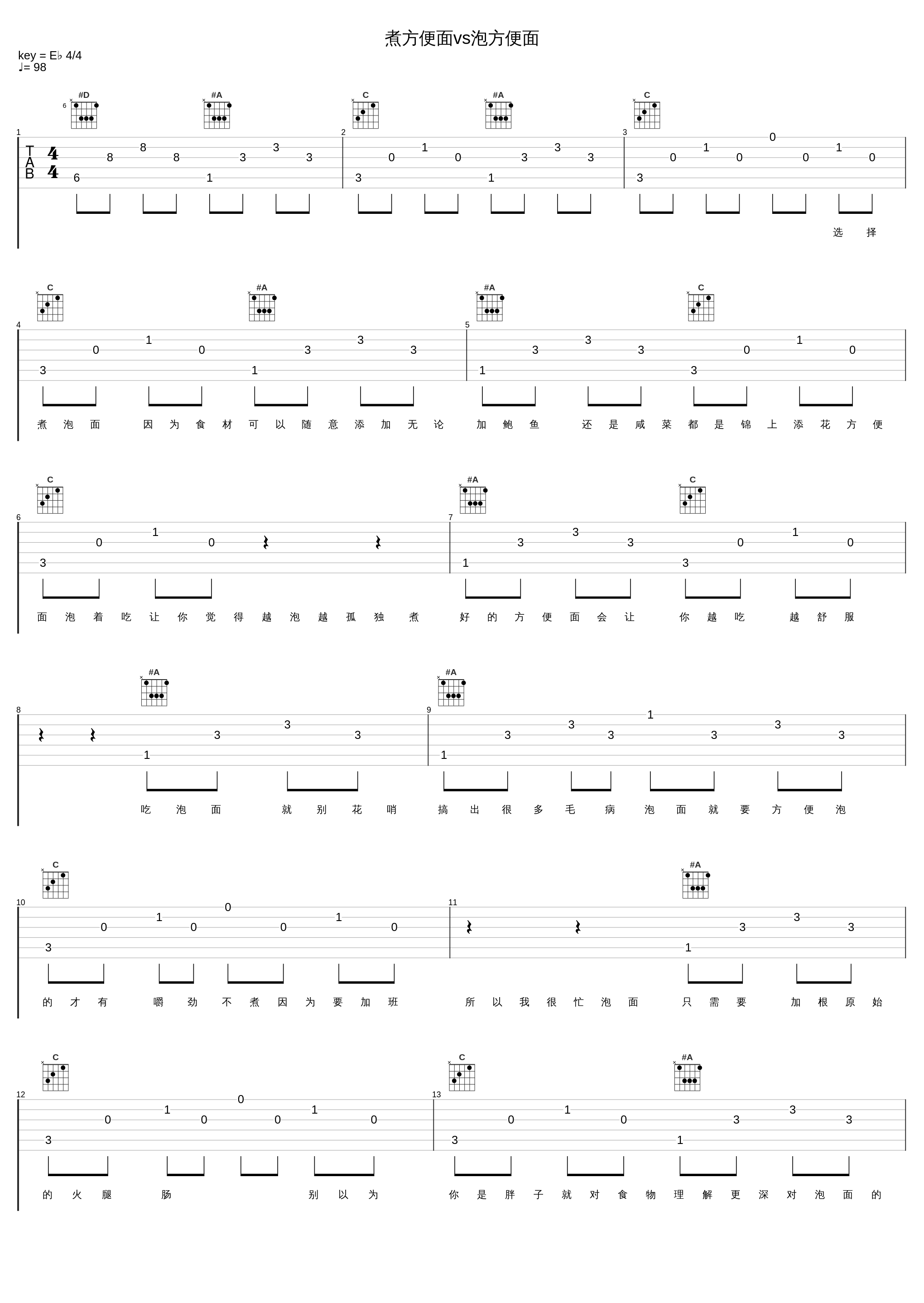 煮方便面vs泡方便面_锦衣卫_DK_1