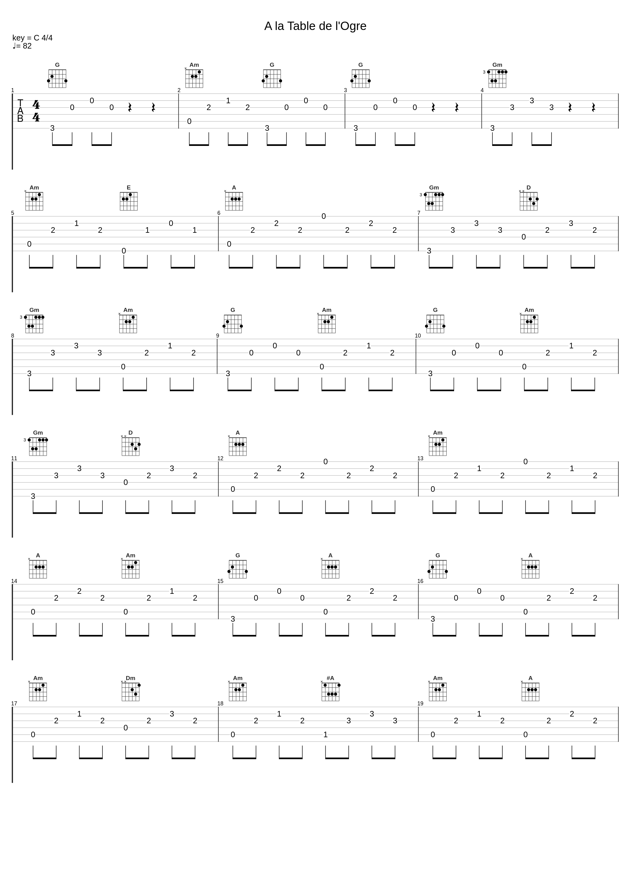 A la Table de l'Ogre_久石让_1