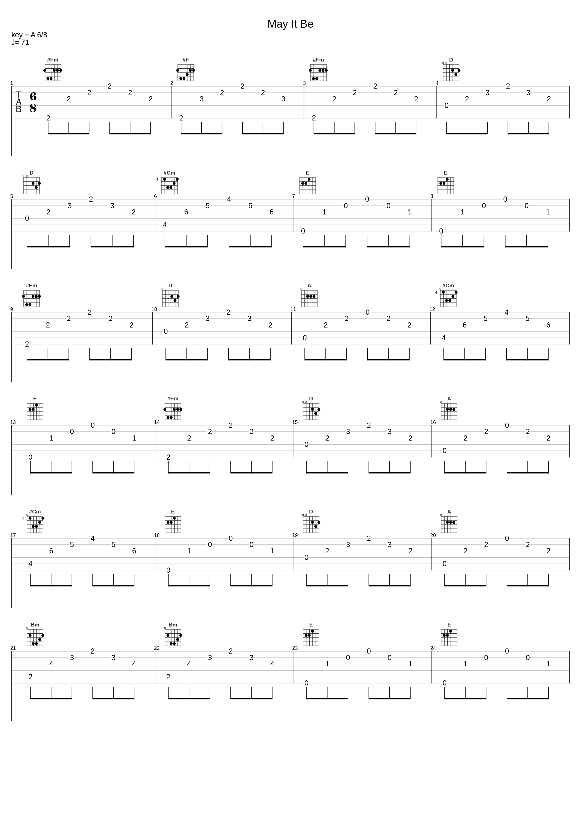May It Be_Vitamin String Quartet_1