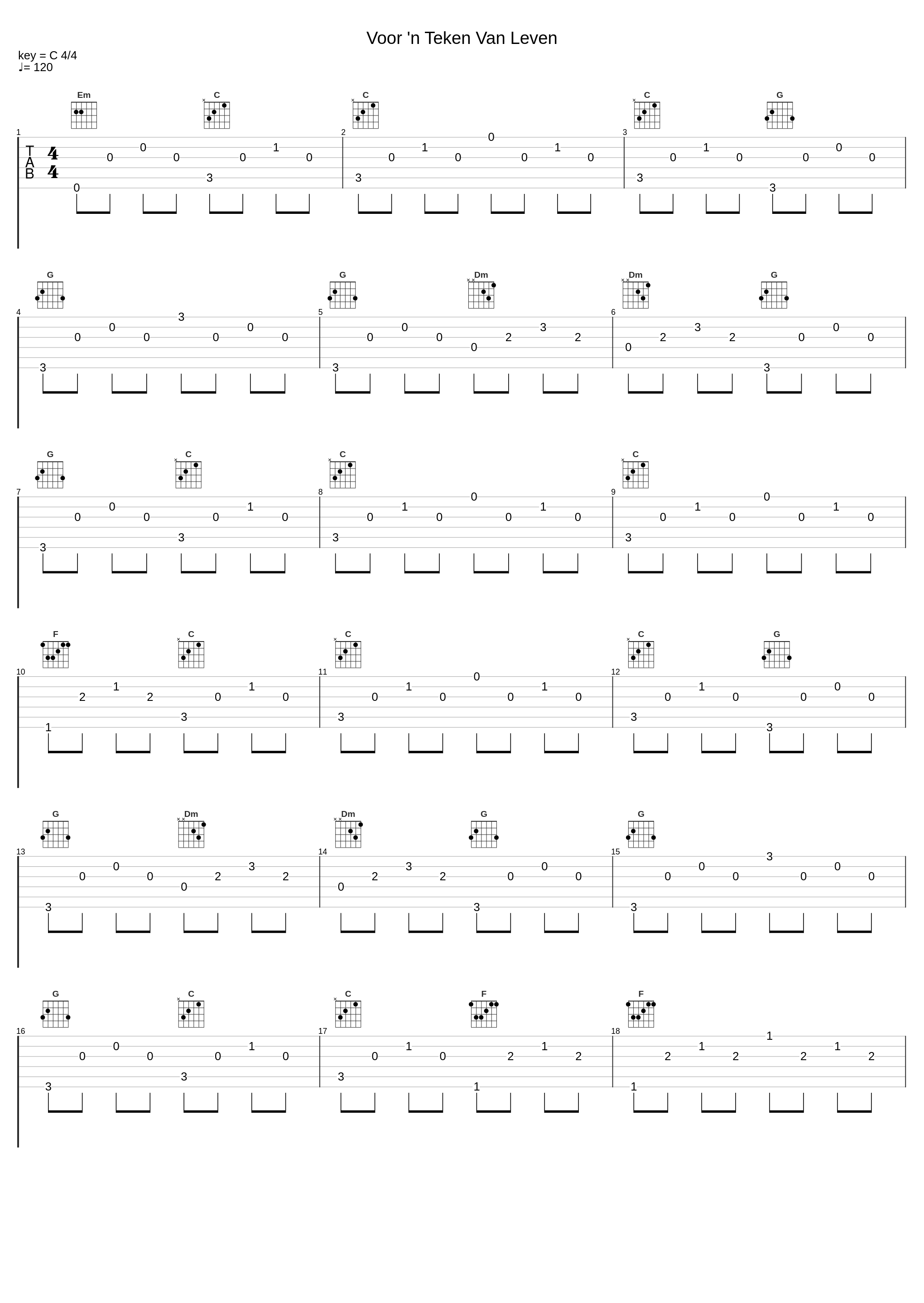 Voor 'n Teken Van Leven_Henk Wijngaard,Epos Musik Vlg.,J. Frankfurter,I Holder,F. Limpens_1