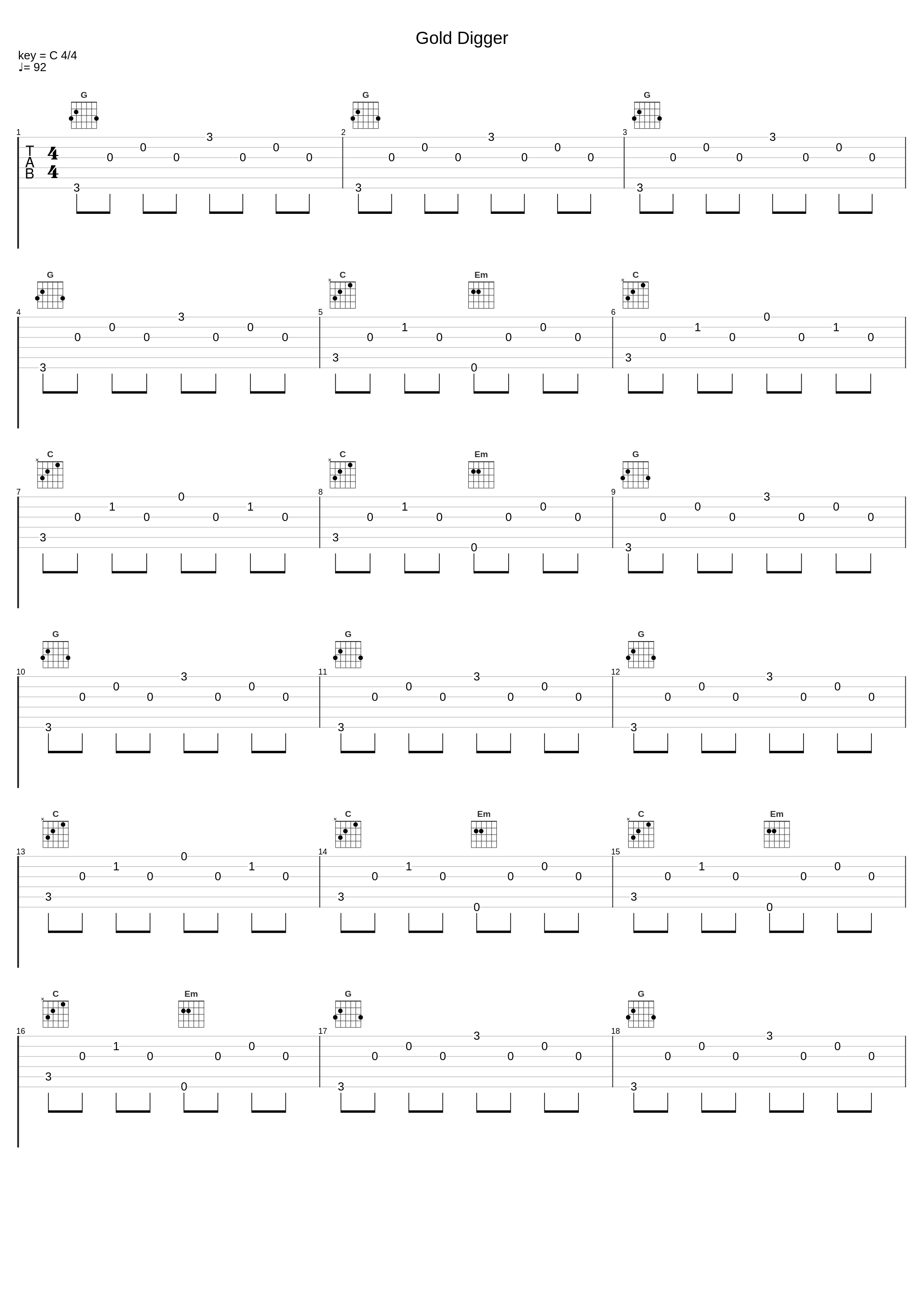 Gold Digger_Vitamin String Quartet_1