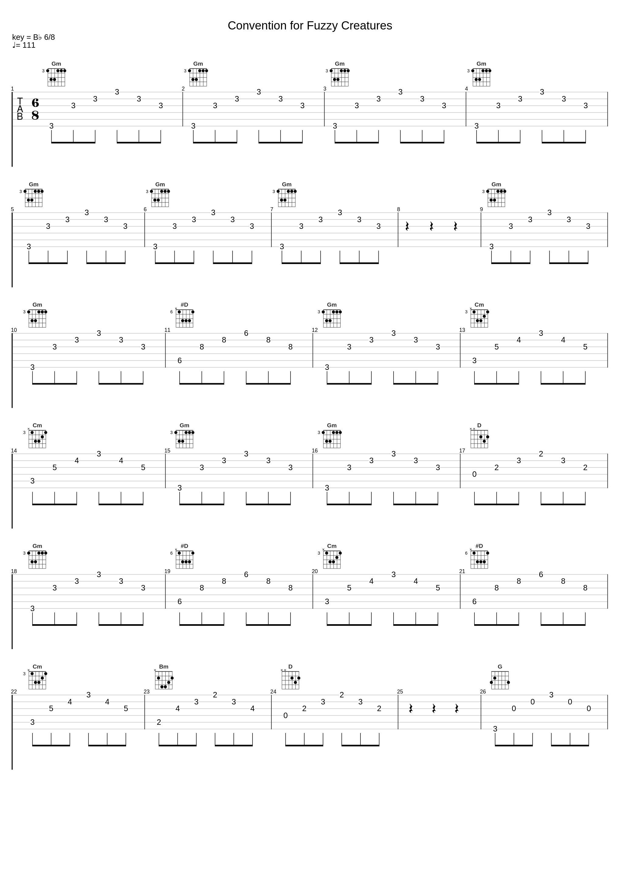 Convention for Fuzzy Creatures_Audiomachine_1