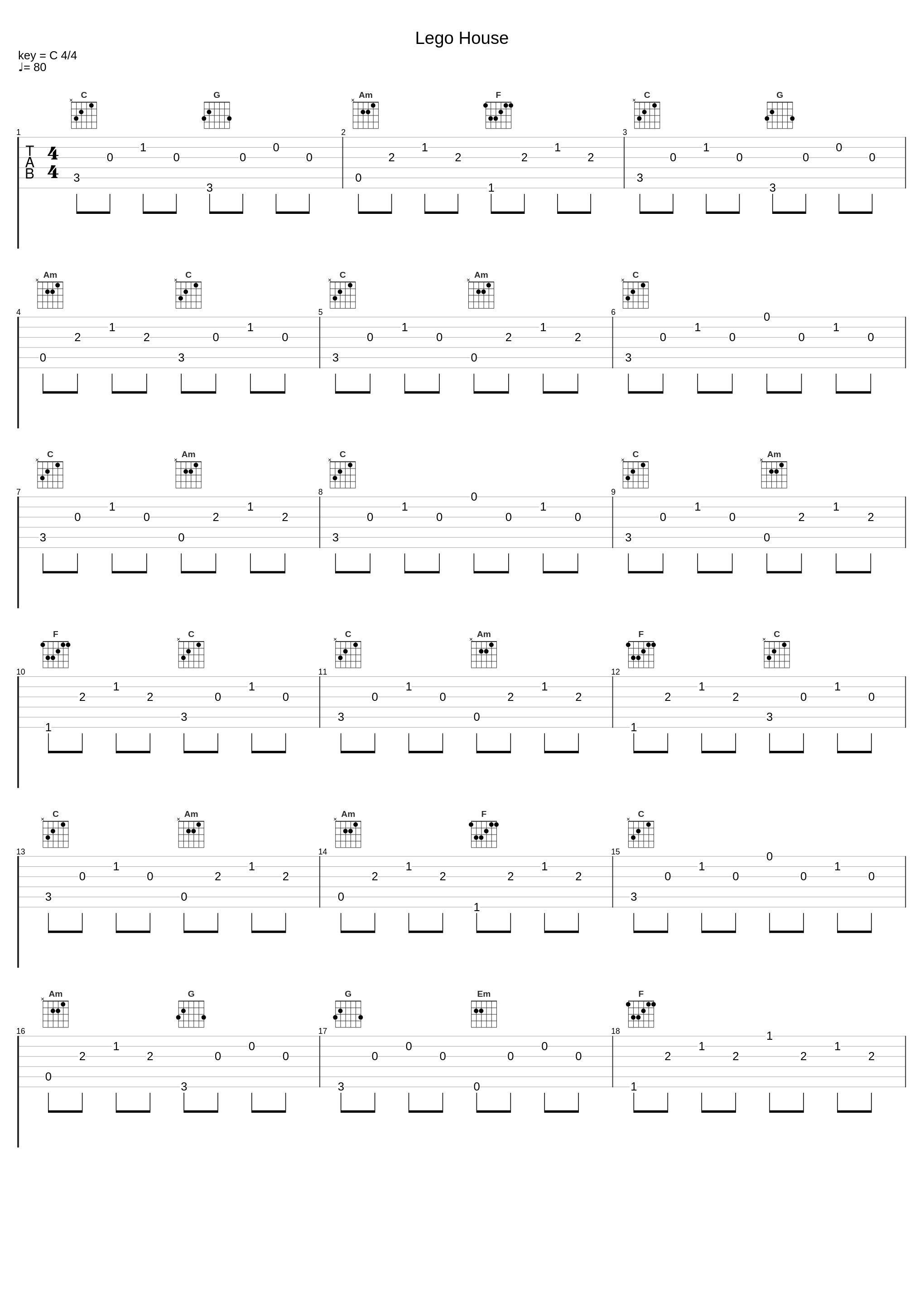 Lego House_Vitamin String Quartet_1